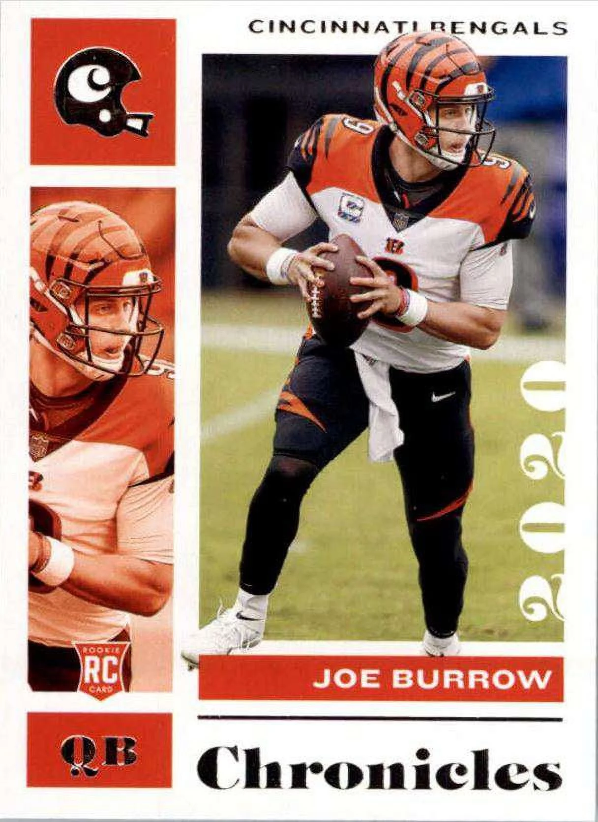 NFL 2020 Panini Chronicles Football Joe Burrow Trading Card #19 (Rookie)