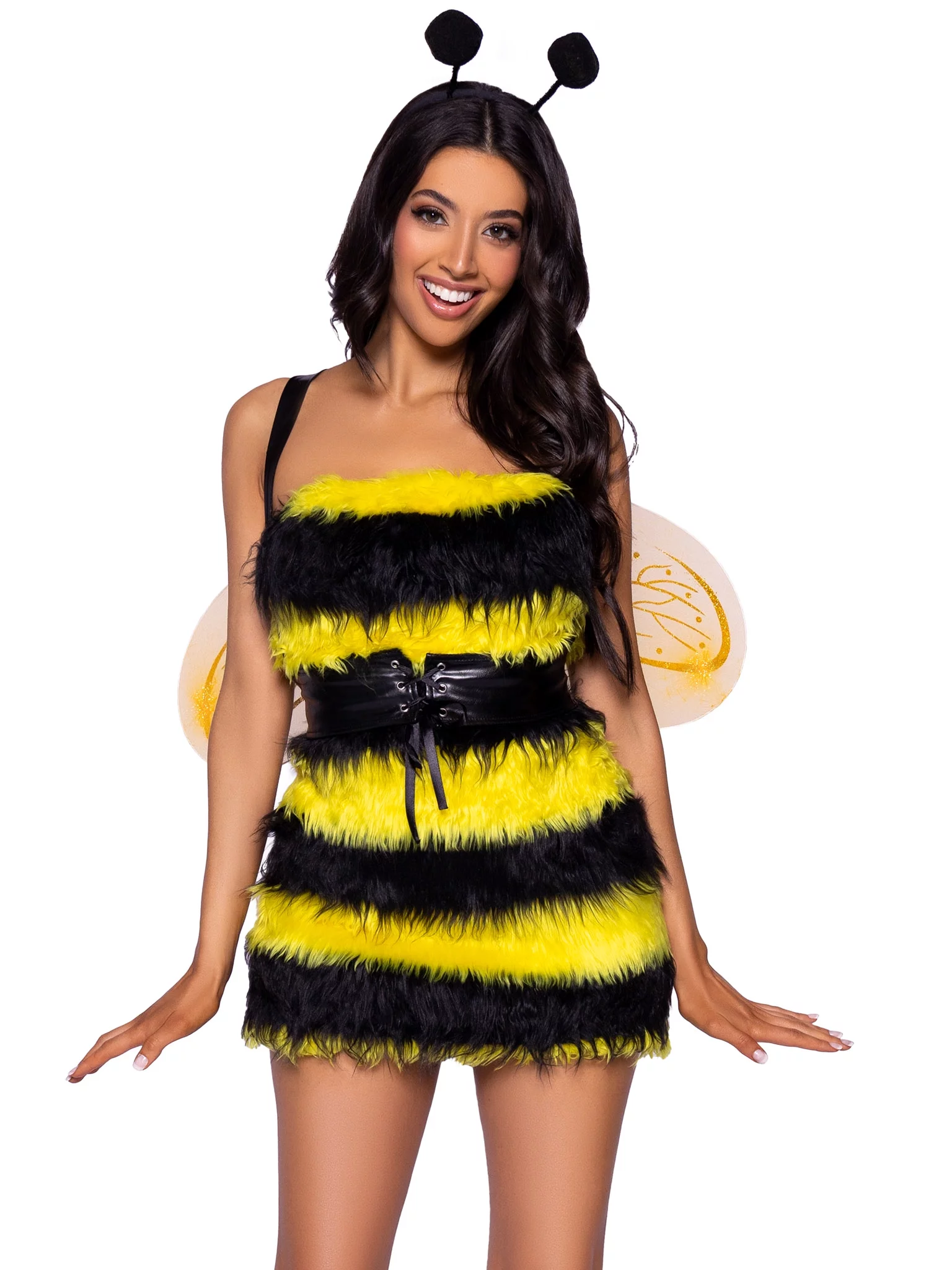 Leg Avenue Women's 3 Piece Bizzy Bee Set