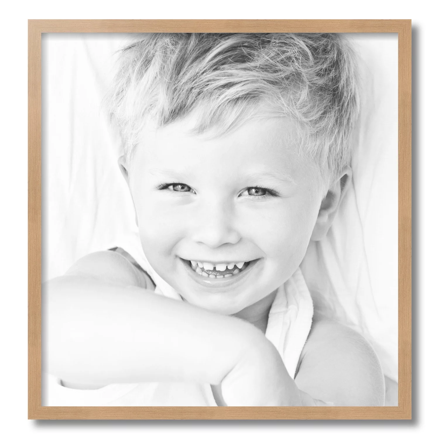 ArtToFrames 22x23 inch Hickory Picture Frame, Brown Wood Poster Frame (4882)