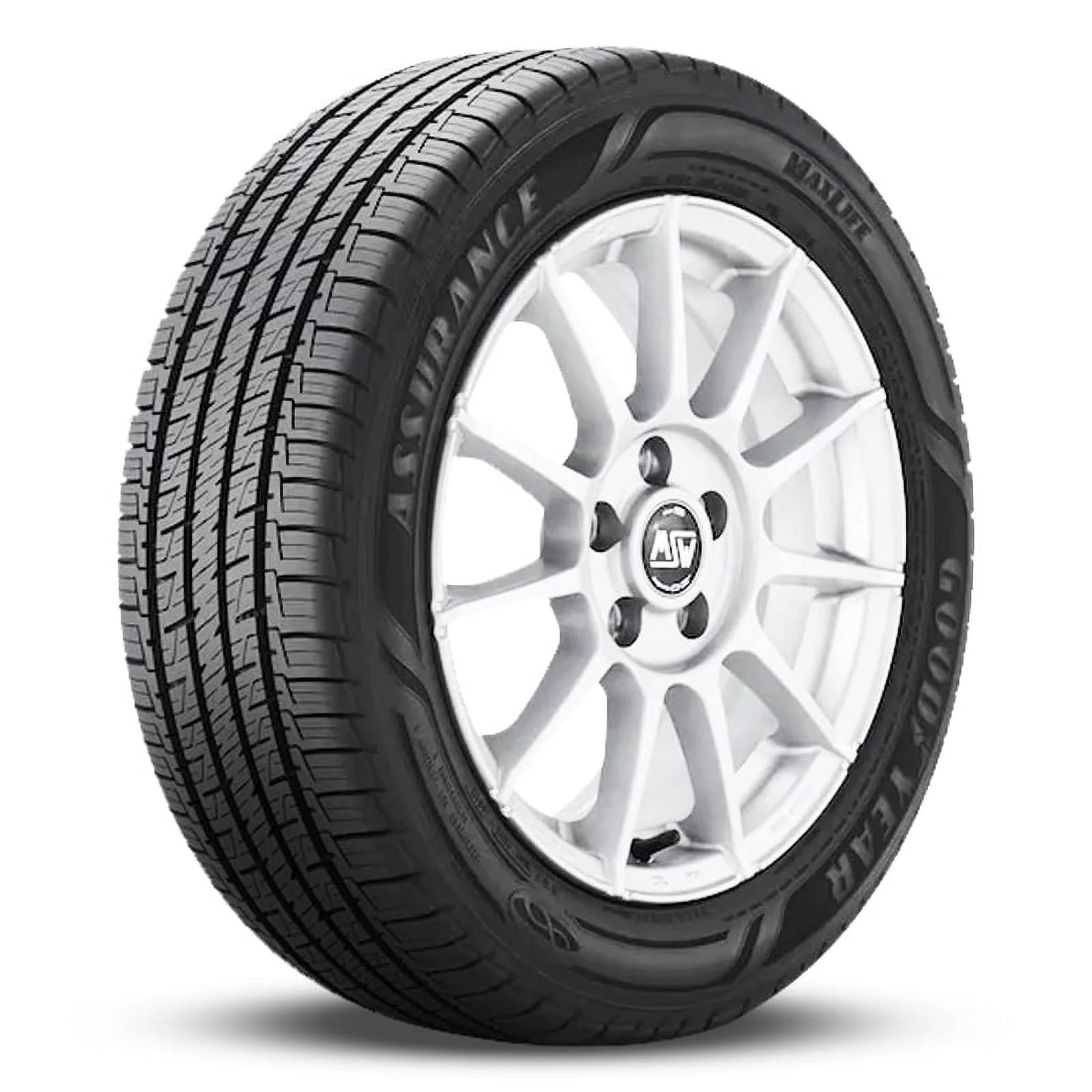 2 Goodyear Assurance Maxlife 205/65R16 95H Tires All Season 85K Mileage Warranty 110780545 / 205/65/16 / 2056516
