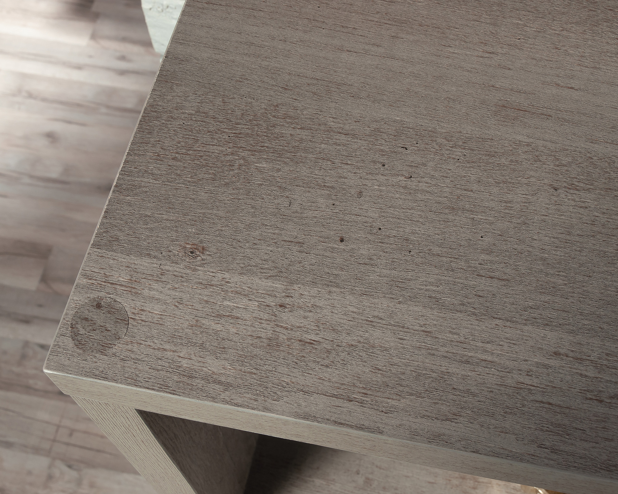 Sauder Select 9-Cube Organizer Storage Bookcase Mystic Oak