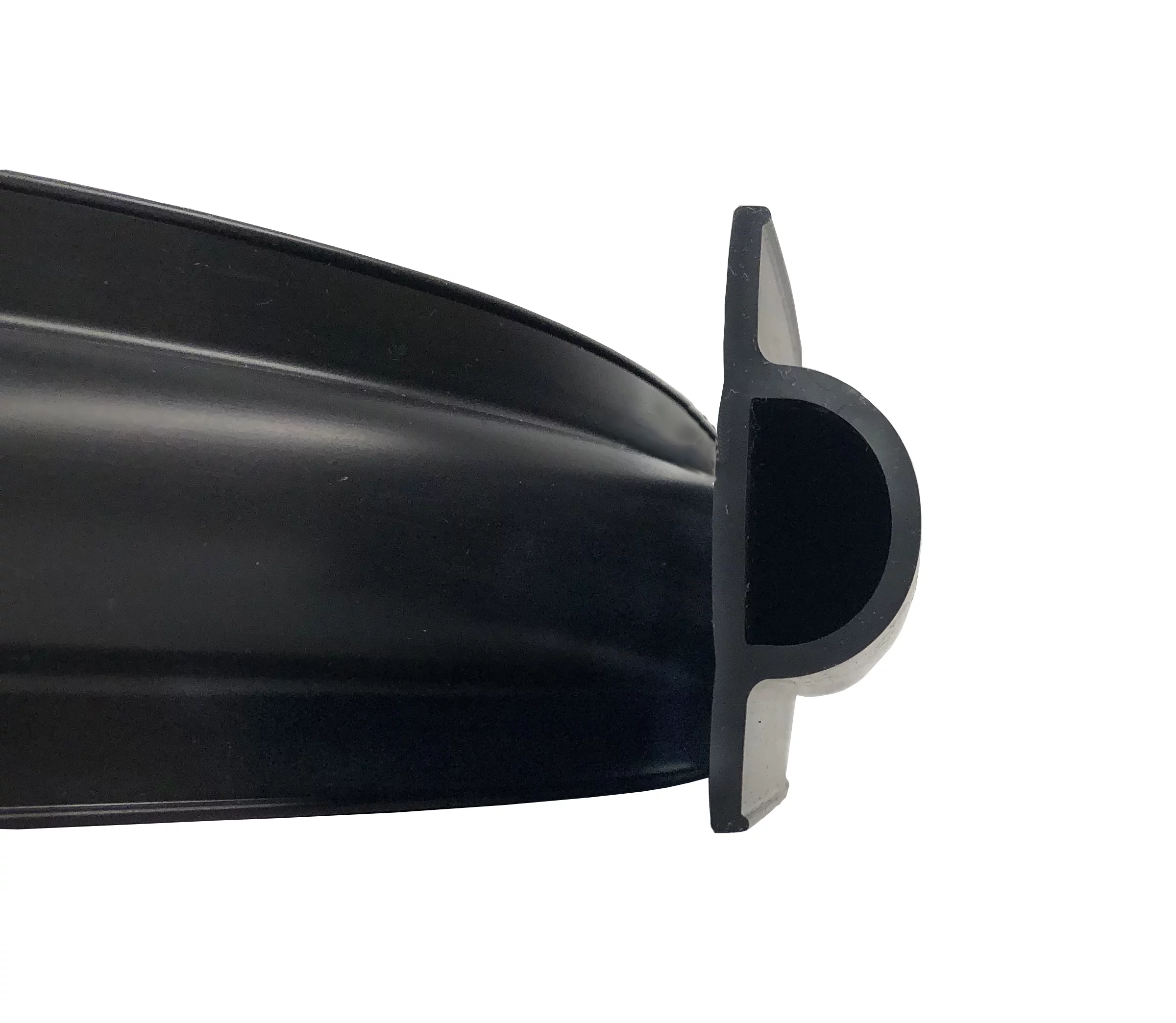 EasyFlex D-Shape Dock Edging, Black, 16 ft.