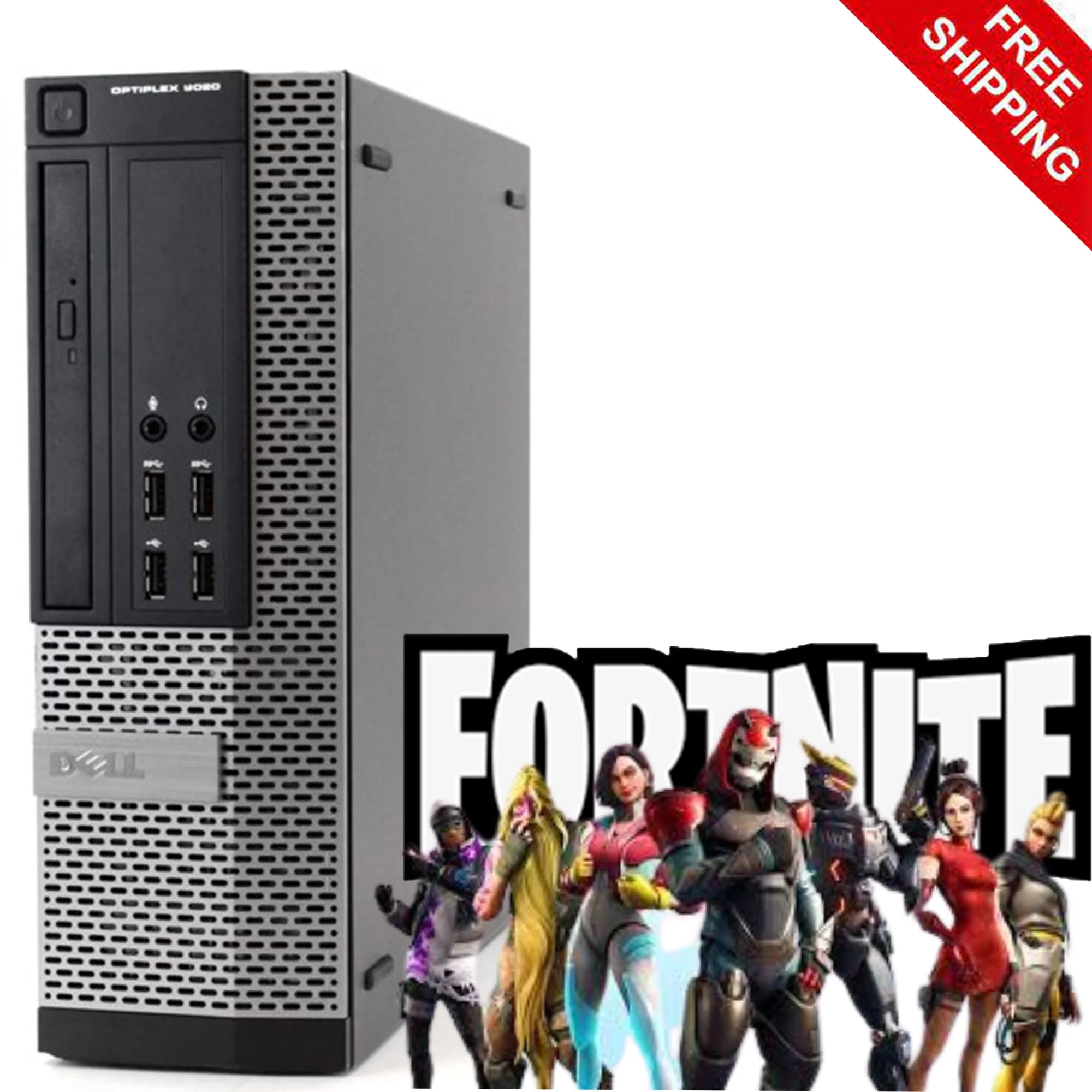Dell OptiPlex 7010 Desktop PC intel Core i5 16GB 128GB SSD+1TB WIFI Windows 11 Pro For Fortnite Computer PC