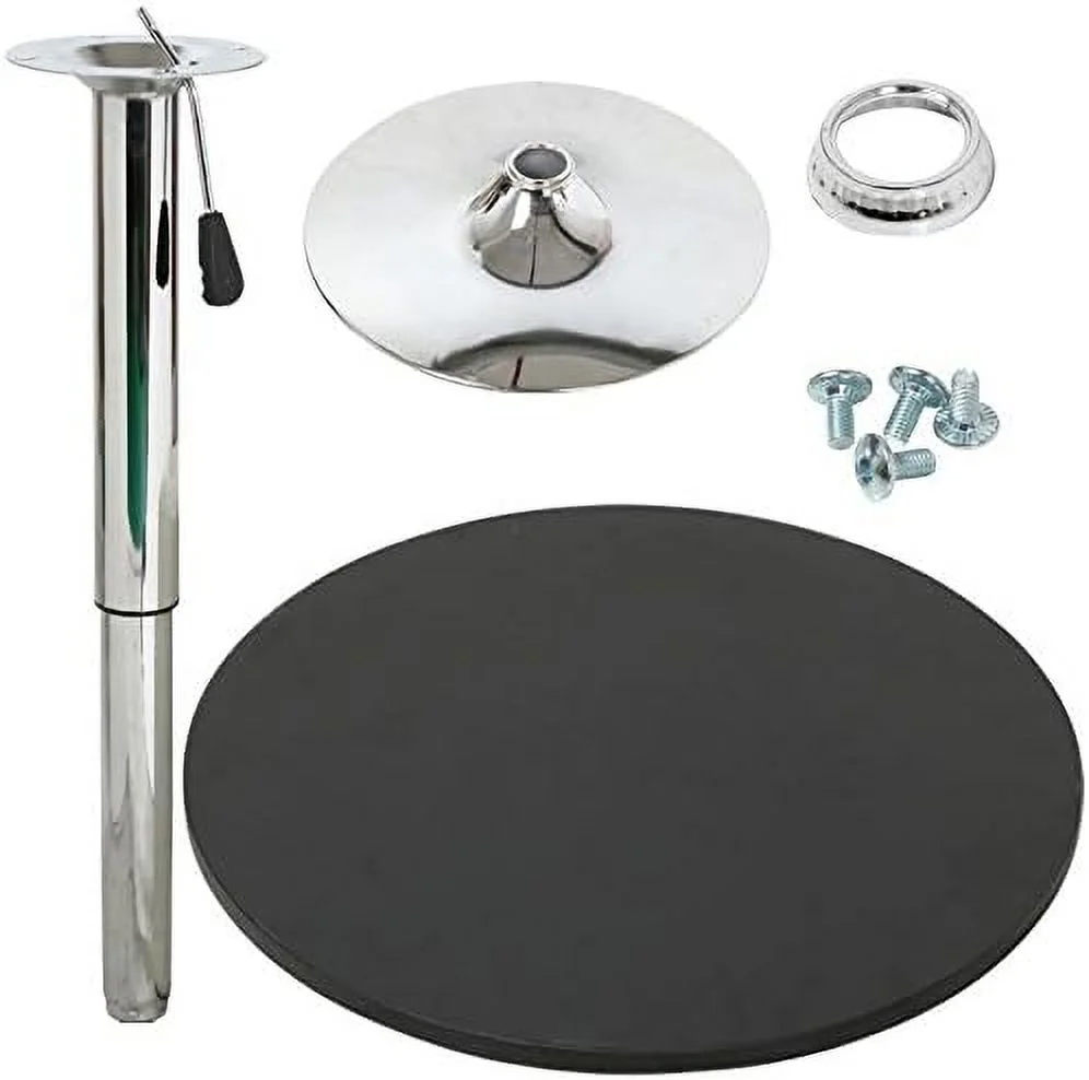 TQNJYGX Modern Round  Table Adjustable Bistro Pub Counter Swivel Cafe Tables