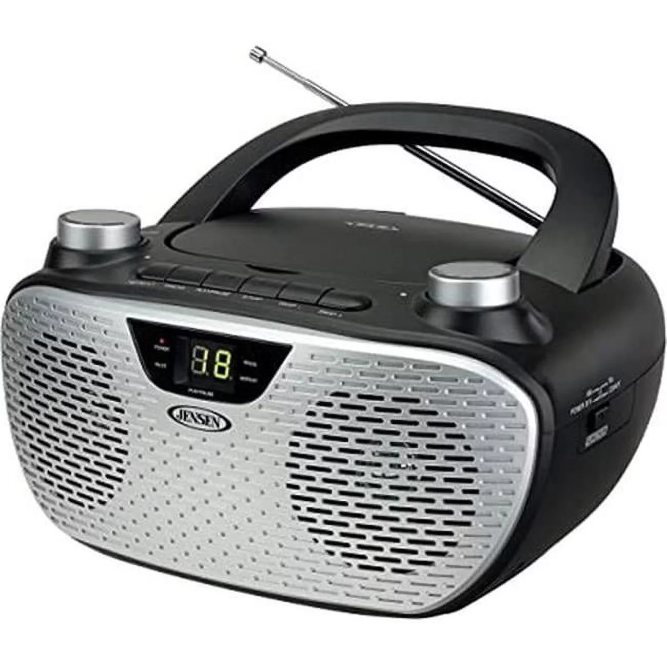 Boombox CD AM FM Stereo Radio with CD Player - Black