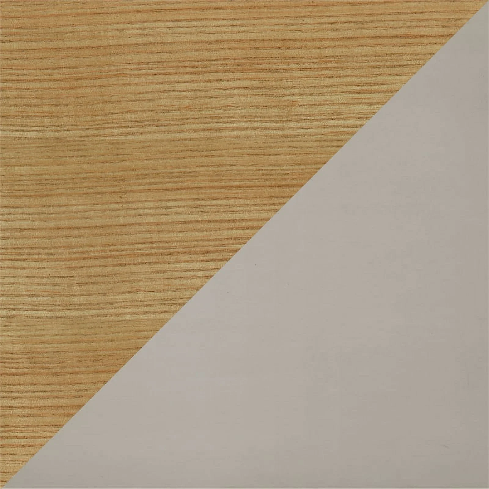 Pemberly Row Wood Counter Height Dining Table in Gray and Light Oak