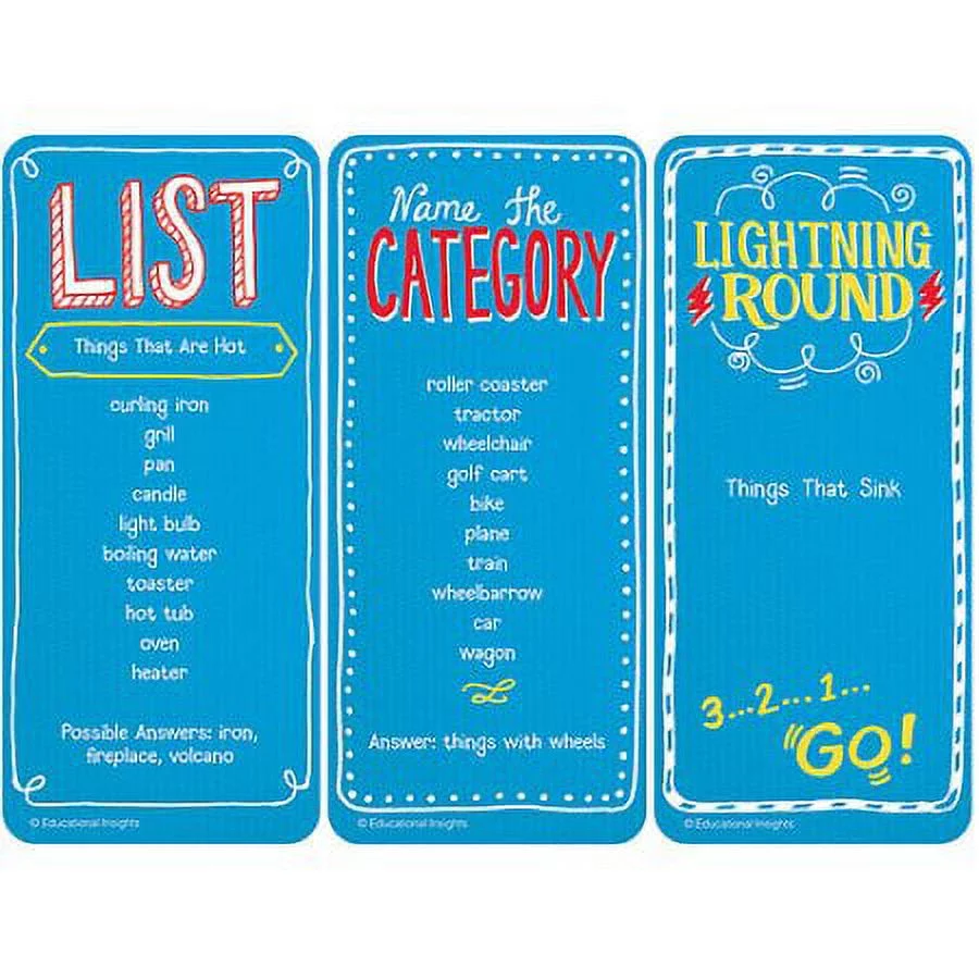 Educational Insights Read My List! Game