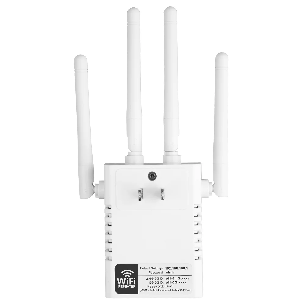 WiFi Repeater,Dual 4 Dual With 4 Wifi Dual 4 White Wifi Wifi 4 4 Dual Pristin