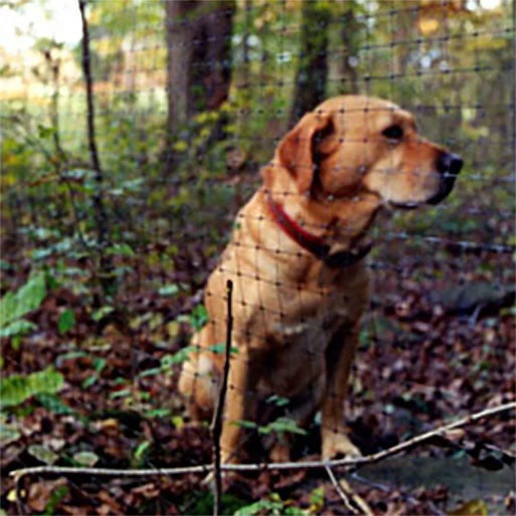 Tenax Select Pet Fence, Black, 4 X 100 Feet