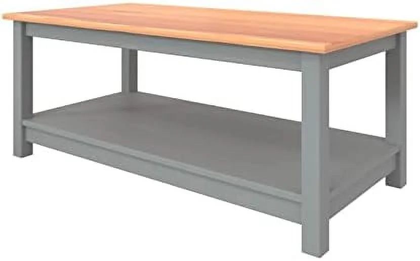 ZFGSUIJN Solid Wood Coffee Table (Unfinished)