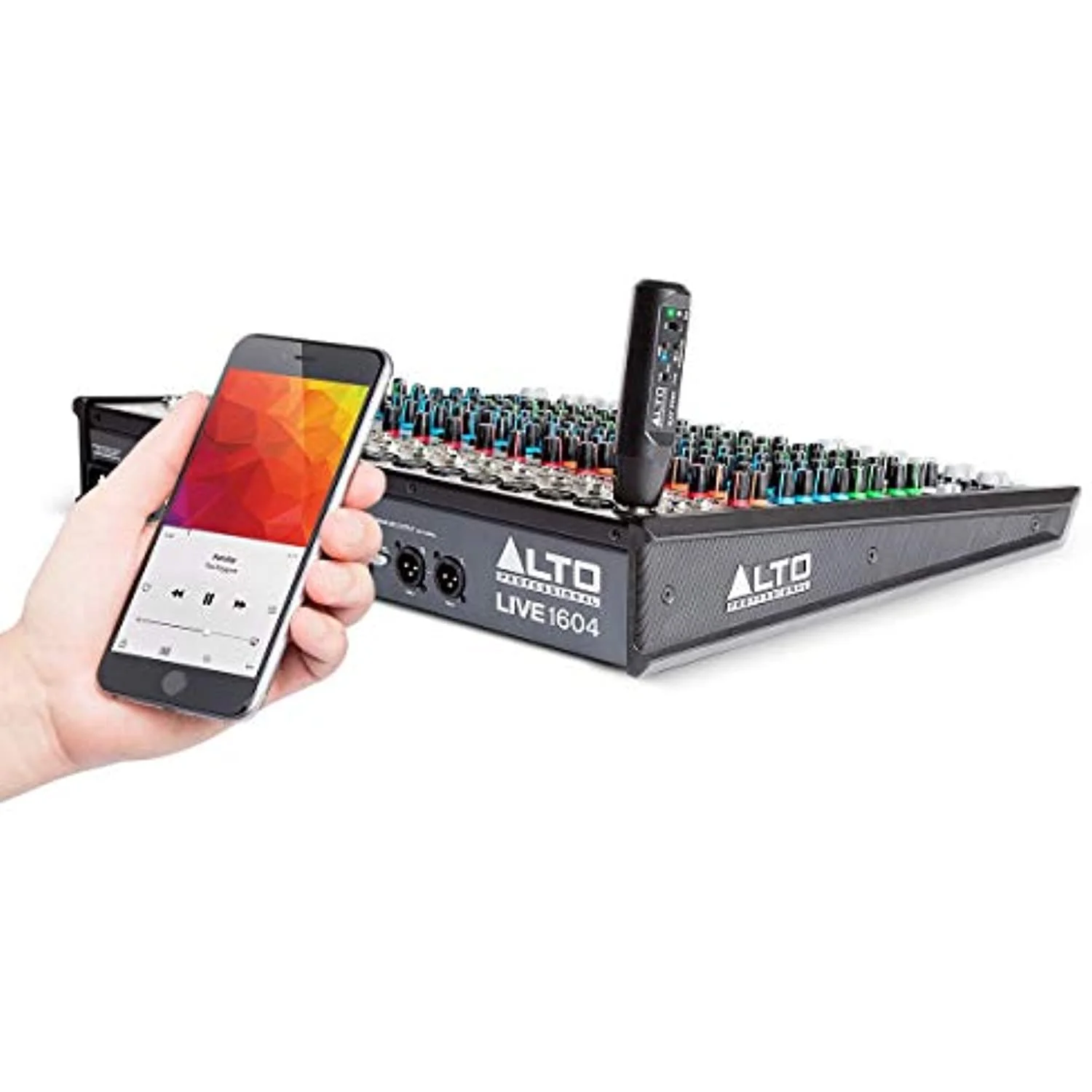 Restored Alto Professional Bluetooth Total Professional XLR Equipped Rechargeable Bluetooth Receiver For Mixers and PA Systems (Refurbished)