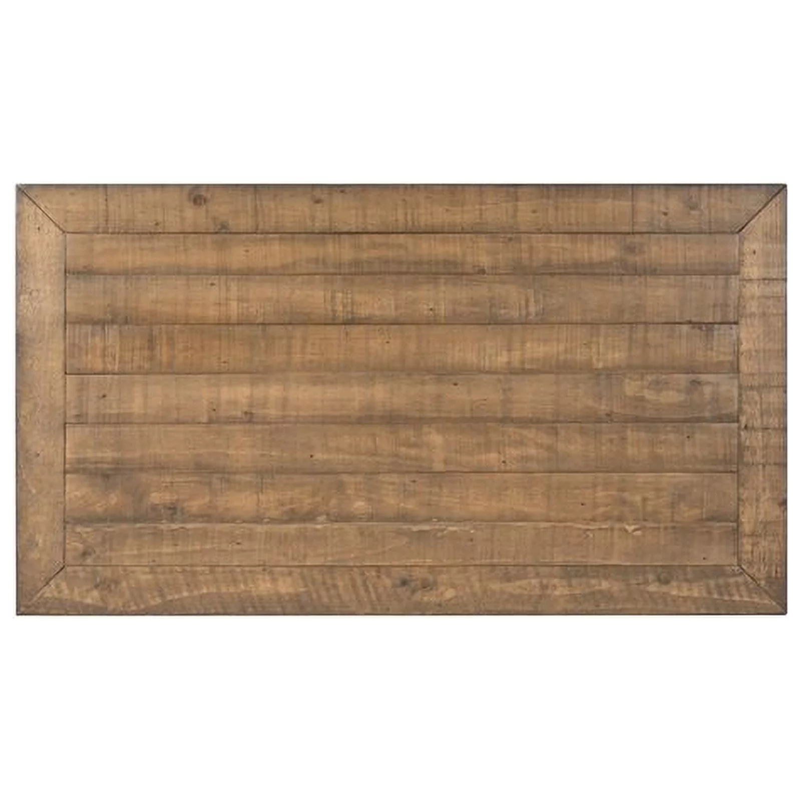 Home Square Monterey Solid Wood End Table in Reclaimed Natural - Set of 2