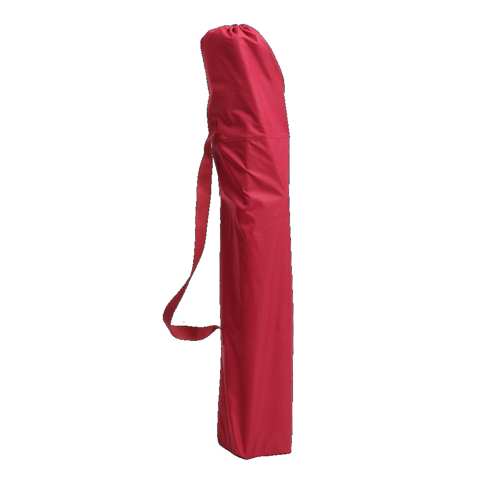 steel folding chair  red