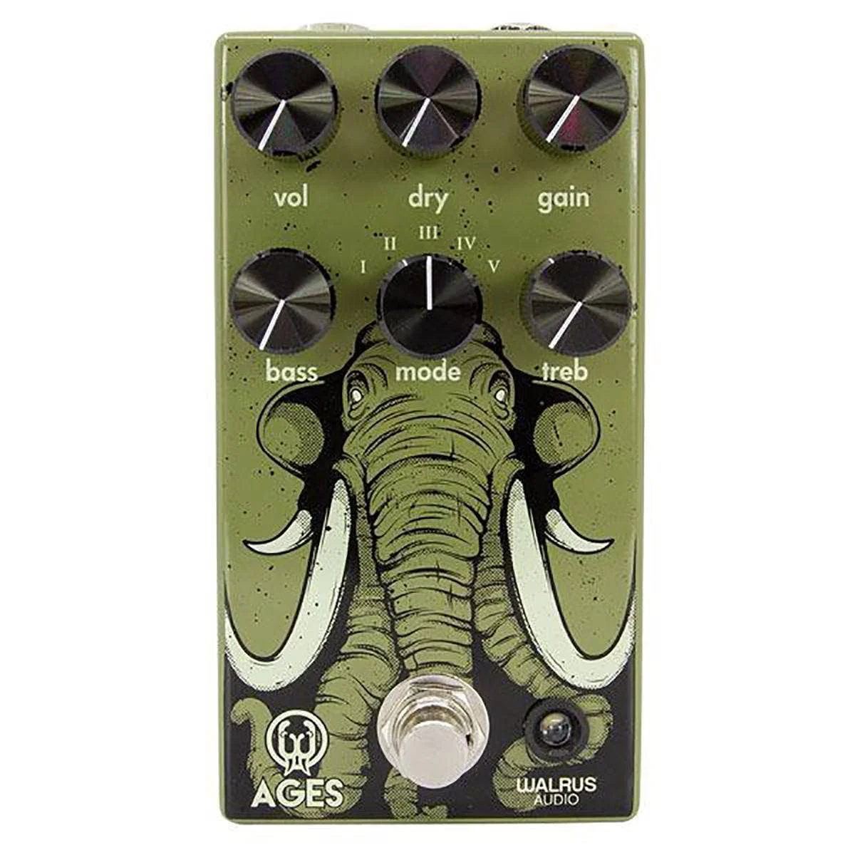 Walrus Audio Ages Five-State Overdrive Guitar Effect Pedal