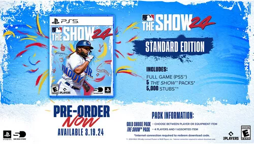 MLB The Show 24 for Playstation 5 [New Video Game] Playstation 5