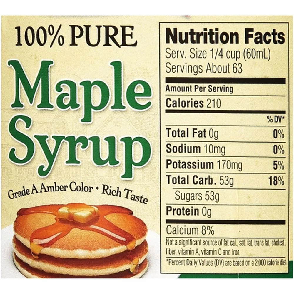 Maple Grove 100 Percent Pure Maple Syrup, 1 Gallon -- 4 per Case.