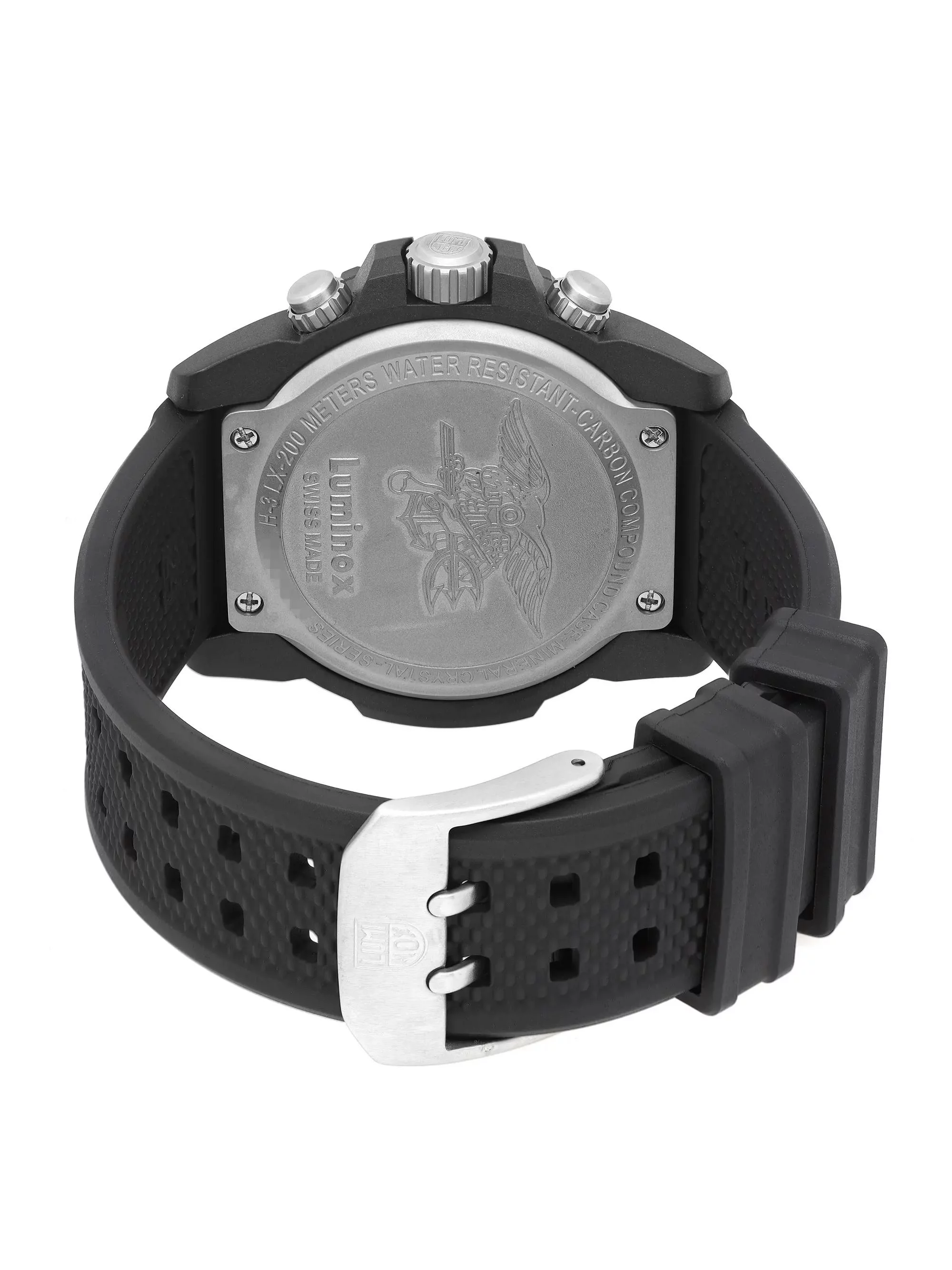 Luminox Navy Seal Chronograph Carbon 45mm Green Dial Mens Quartz Watch XS.3597