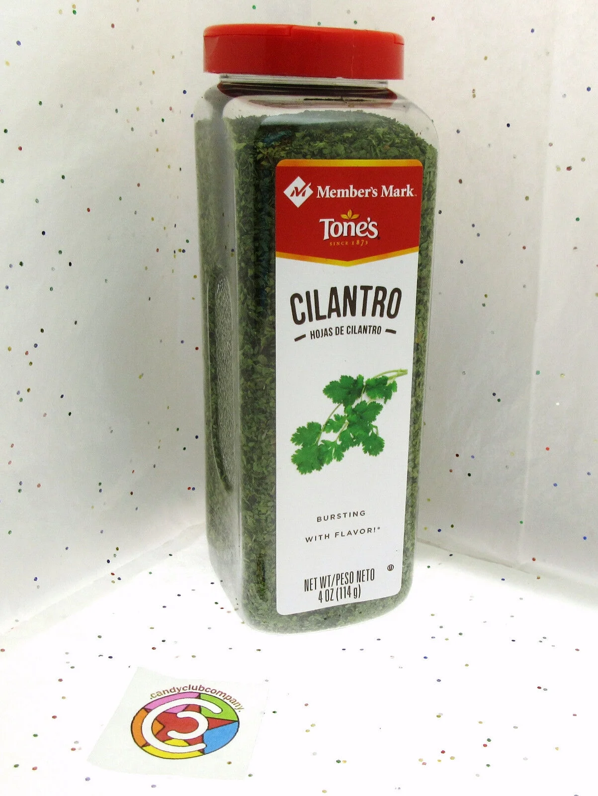 Tone's Cilantro  Seasoning Spice  4oz Container