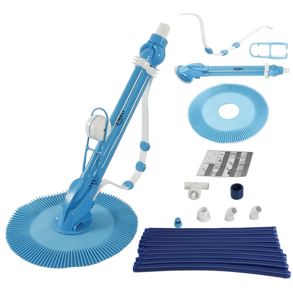 Ktaxon Pool Cleaner Automatic Swimming Pool Vacuum Suction Side In-Ground Head Cleaner