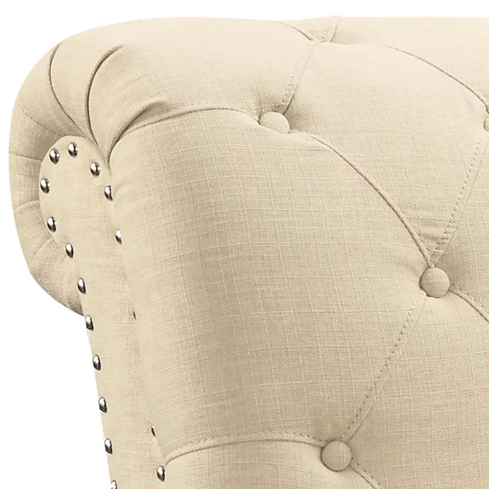 Picket House Furnishings Twine Armless Upholstered Accent Chair
