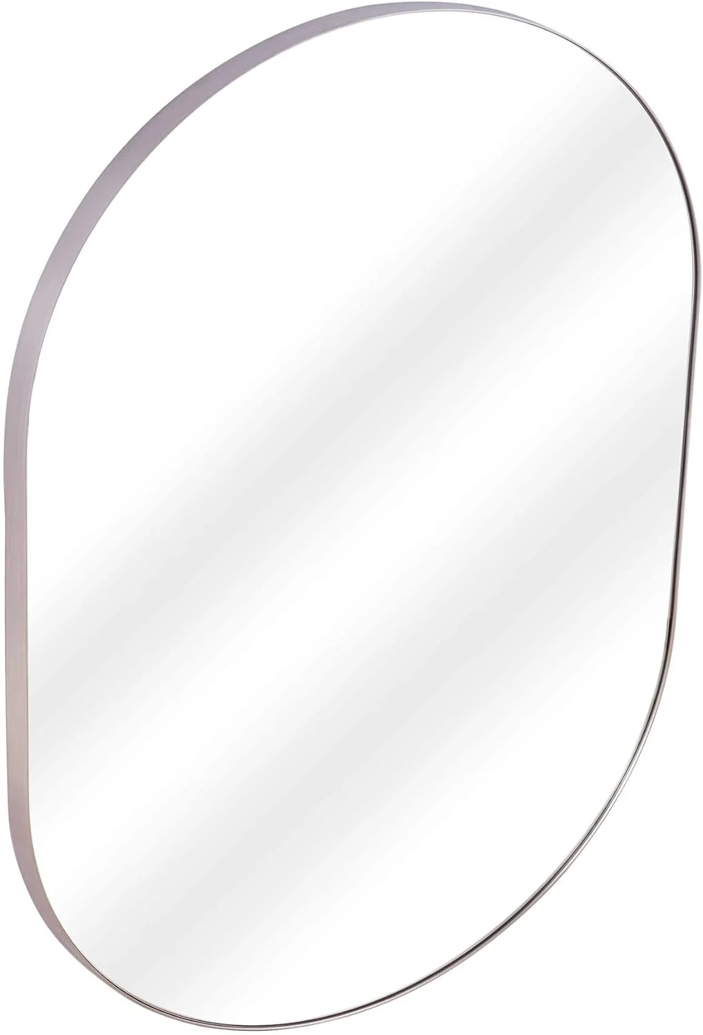 Oval Wall Mounted 22 X 30 Classic Bathroom Mirror In