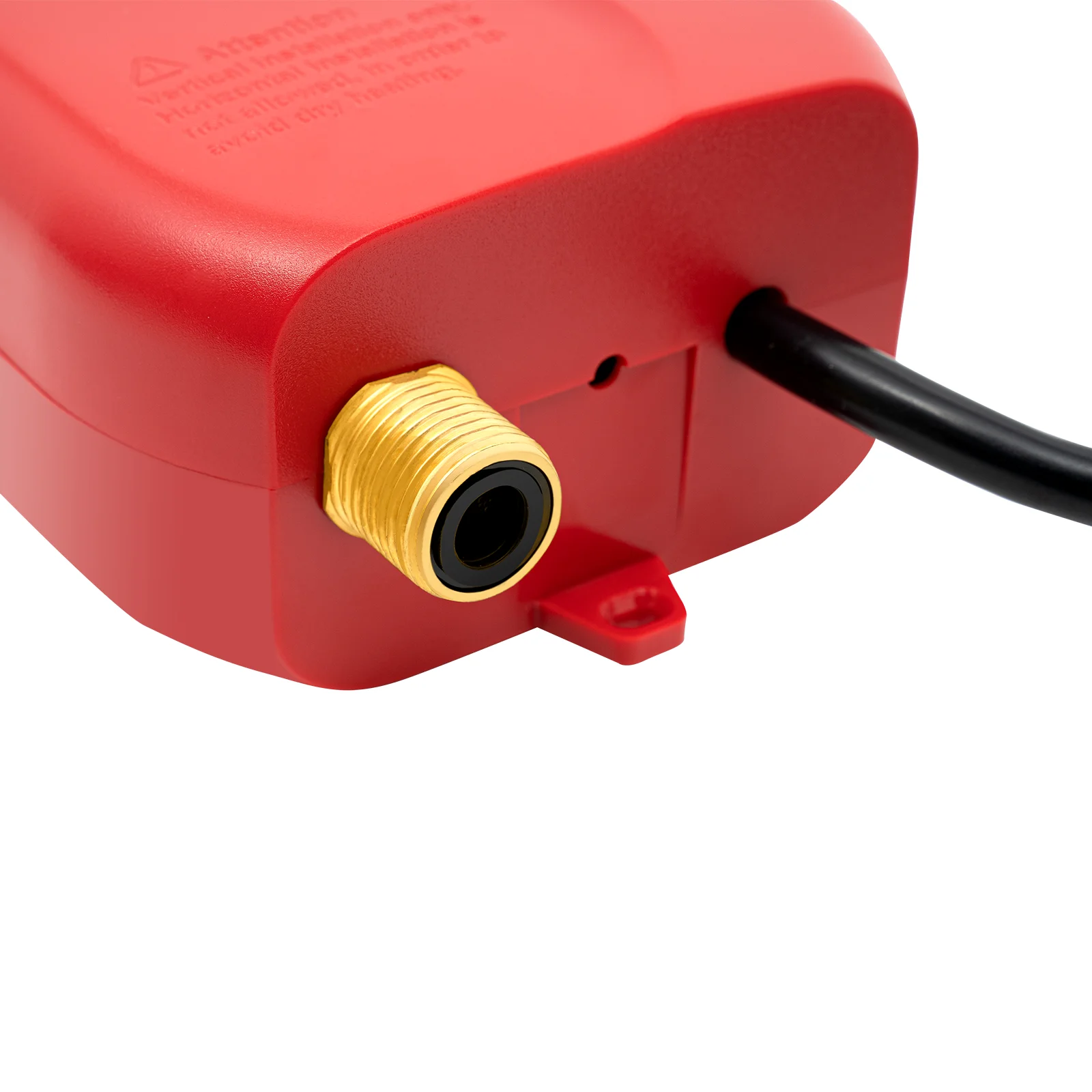 110V 3000W Mini Electric Tankless Instant Hot Water Heater Bathroom Kitchen Red 20-50℃/68-122℉