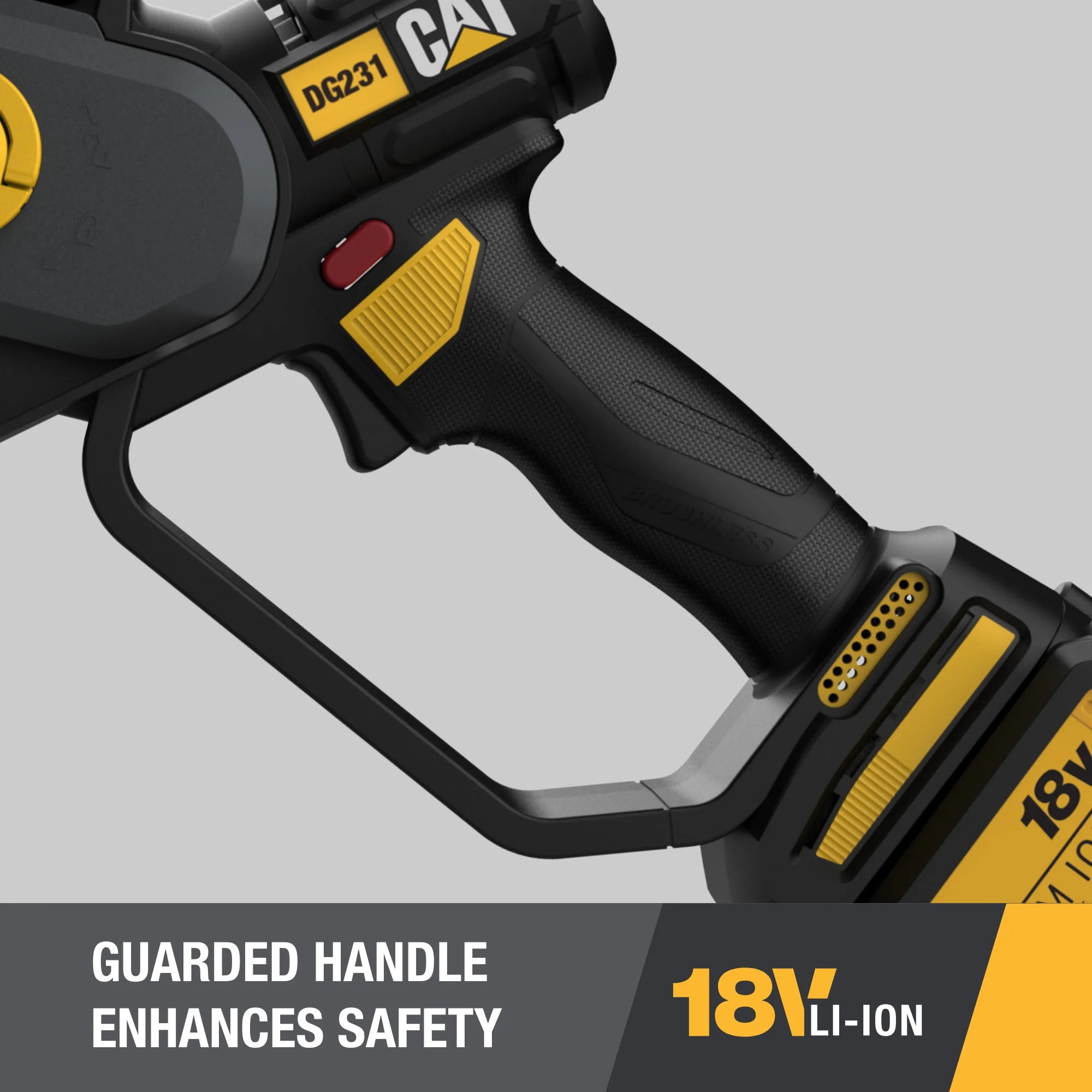 Caterpillar Cat® DG231 18V Brushless 5” Pruning Saw (Battery & Charger Included)