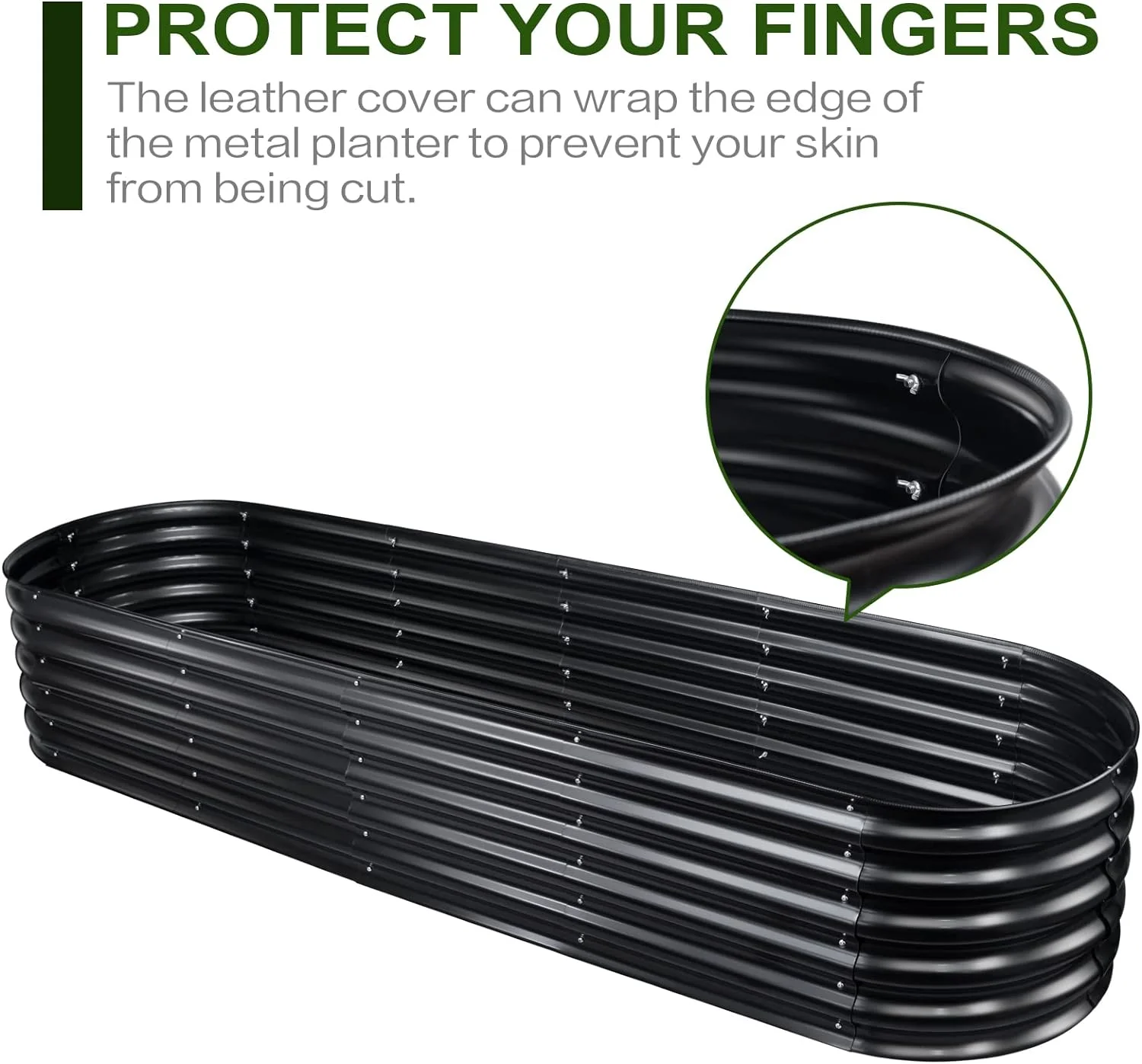 Metal Raised Bed Garden Bed Kit, 17