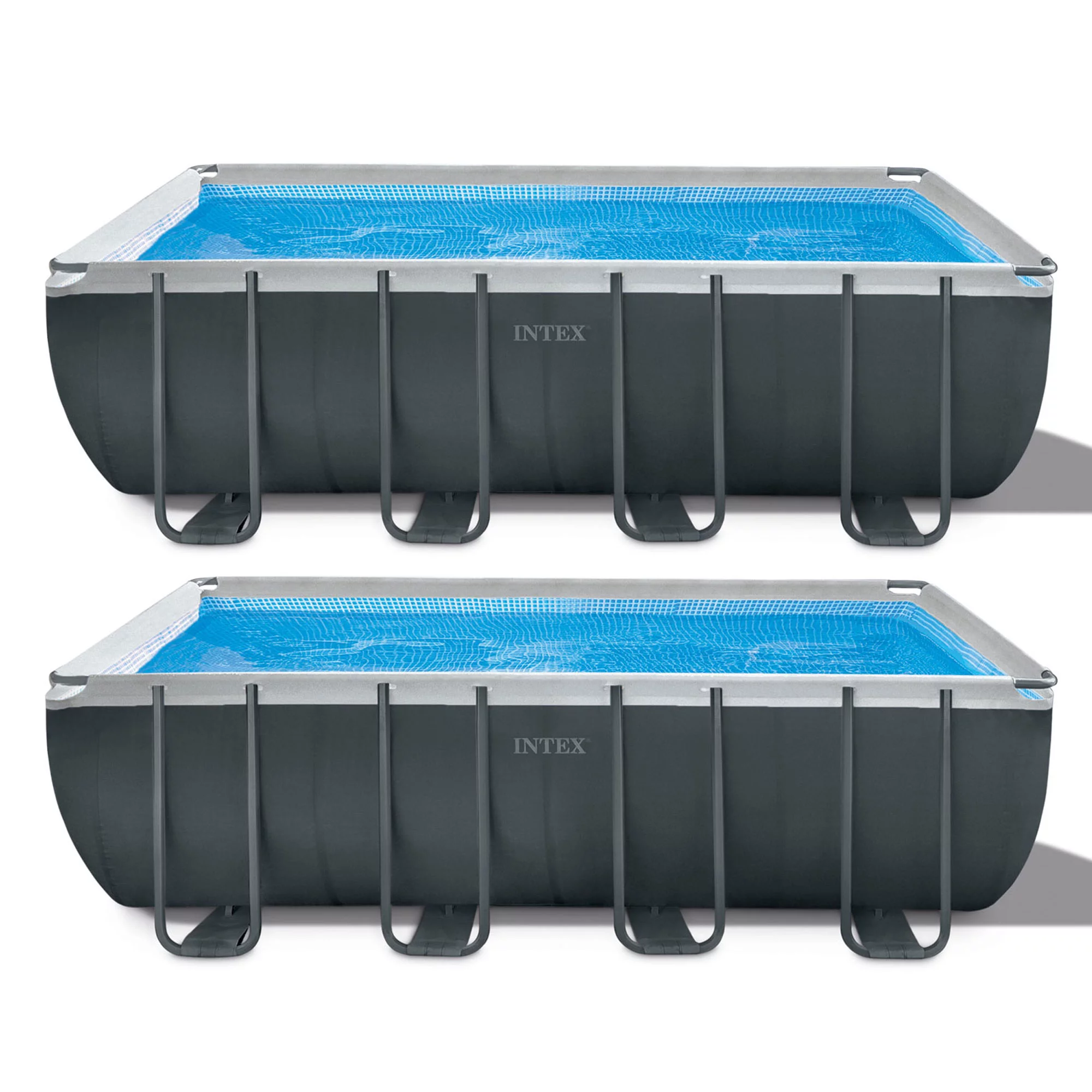 Intex 18ft x 9ft x 52in Ultra XTR Pool (2 Pack), Cooler (2 Pack), Float (4 Pack)