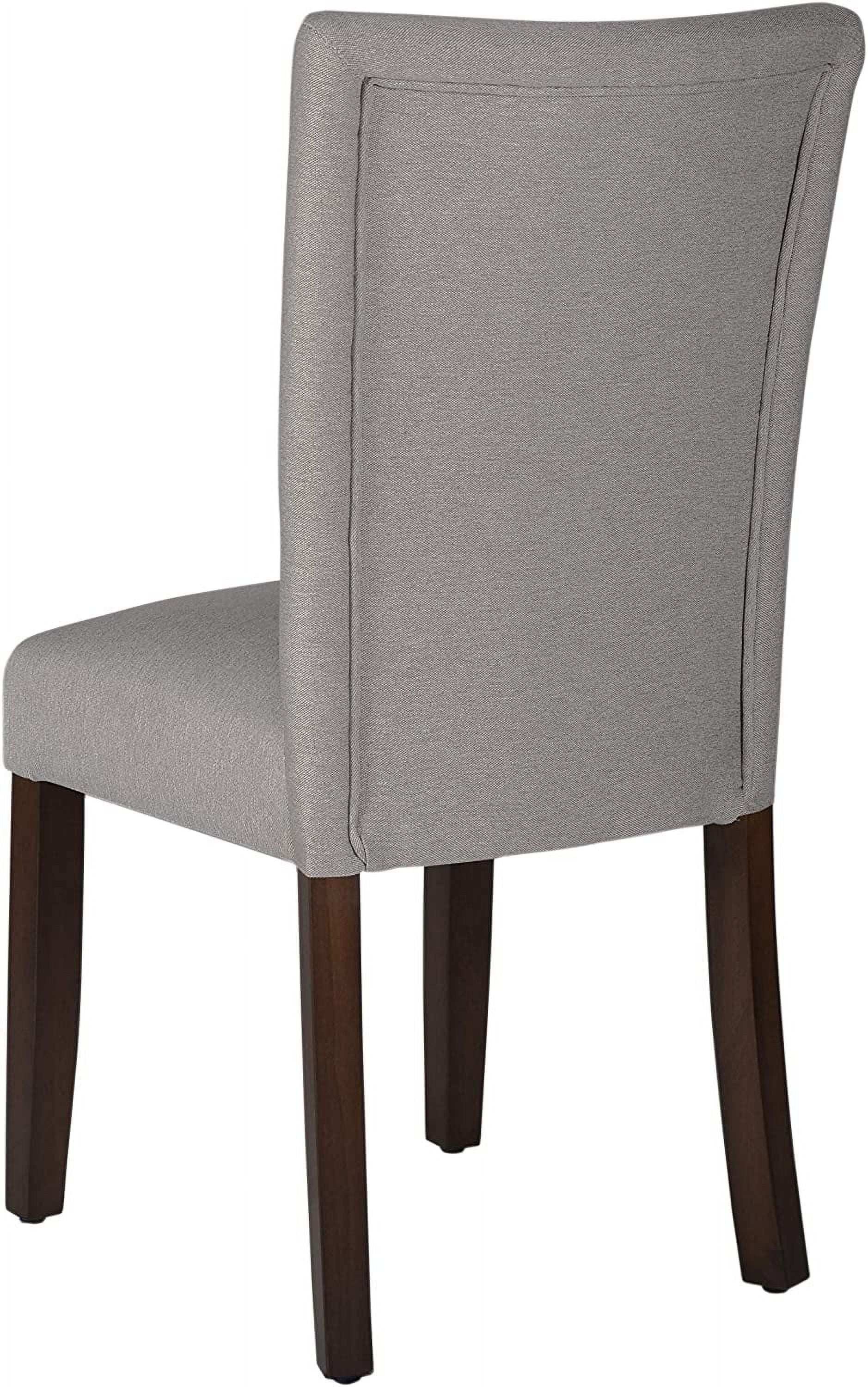 TJUNBOLIFE Parsons Classic Upholstered Accent Dining Chair  Single Pack  Grey