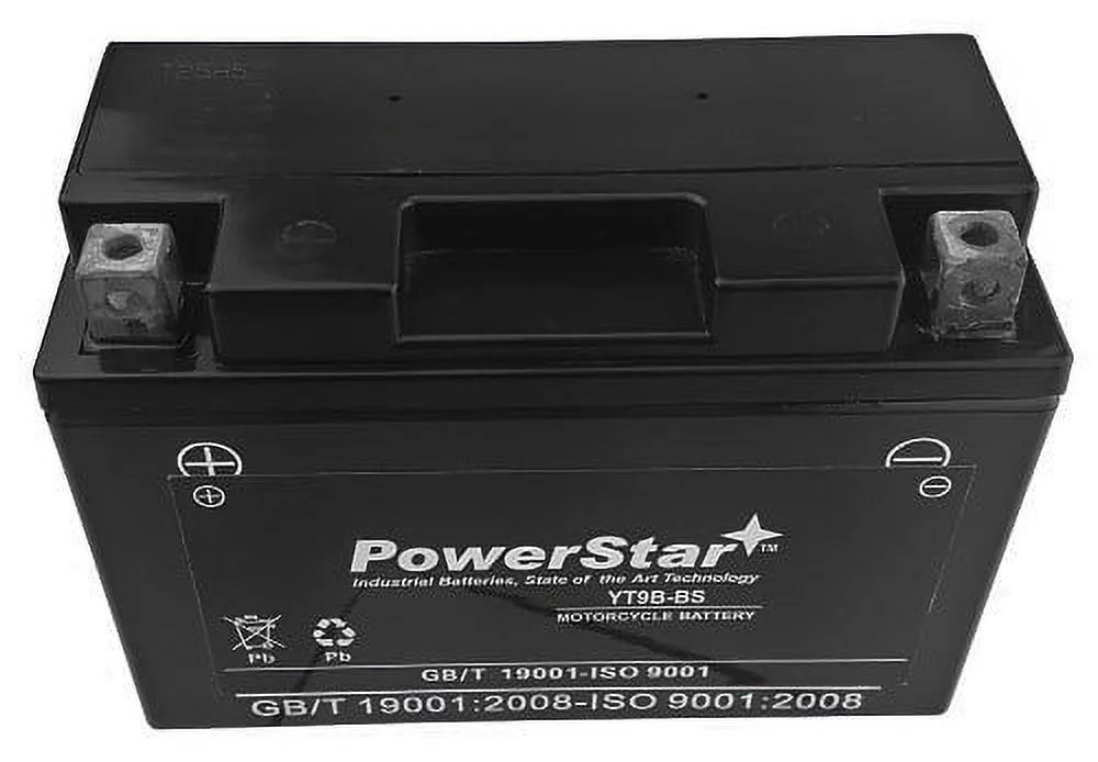 PowerStar GT9B-4 Maintenence-Free Battery YT9B-4