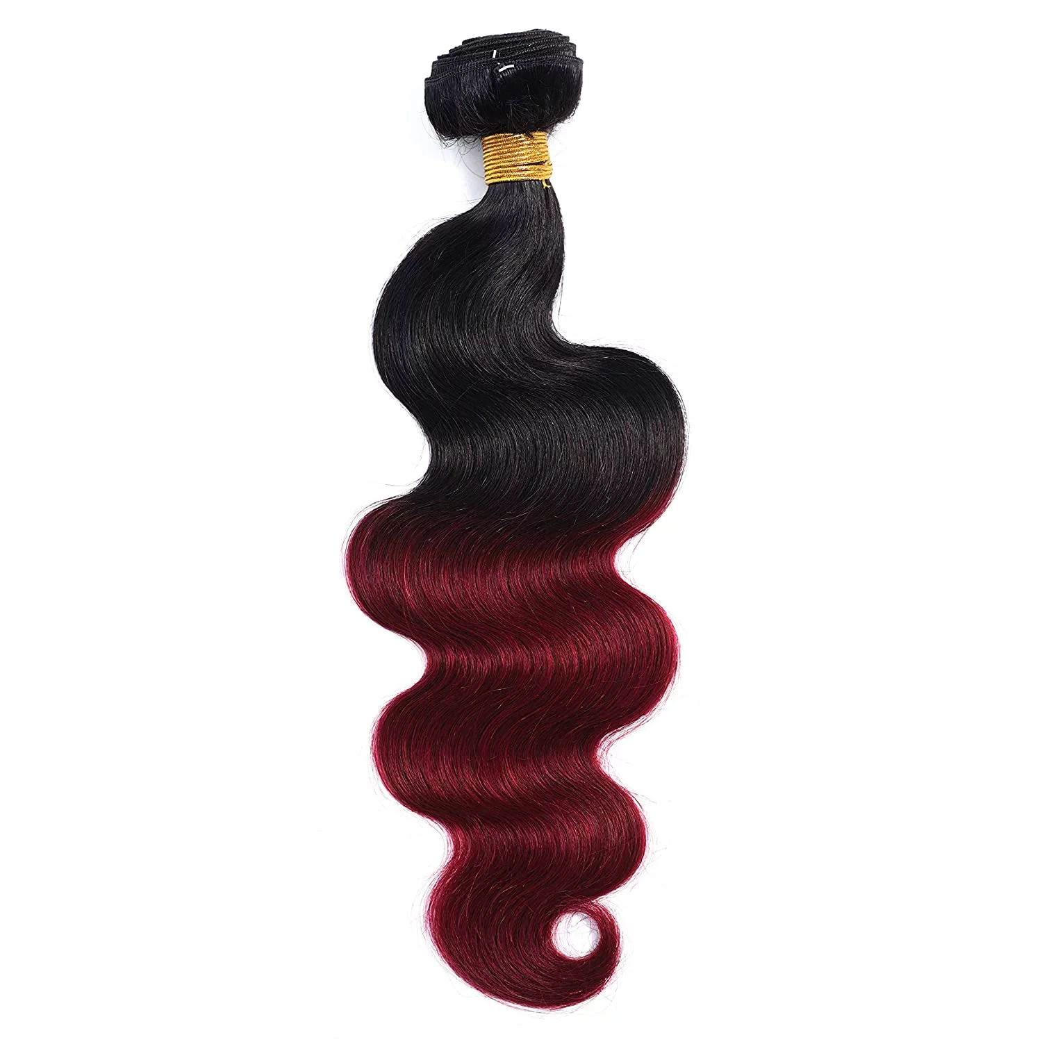 Ombre Brazilian Hair Body Wave (T1B/99J,14