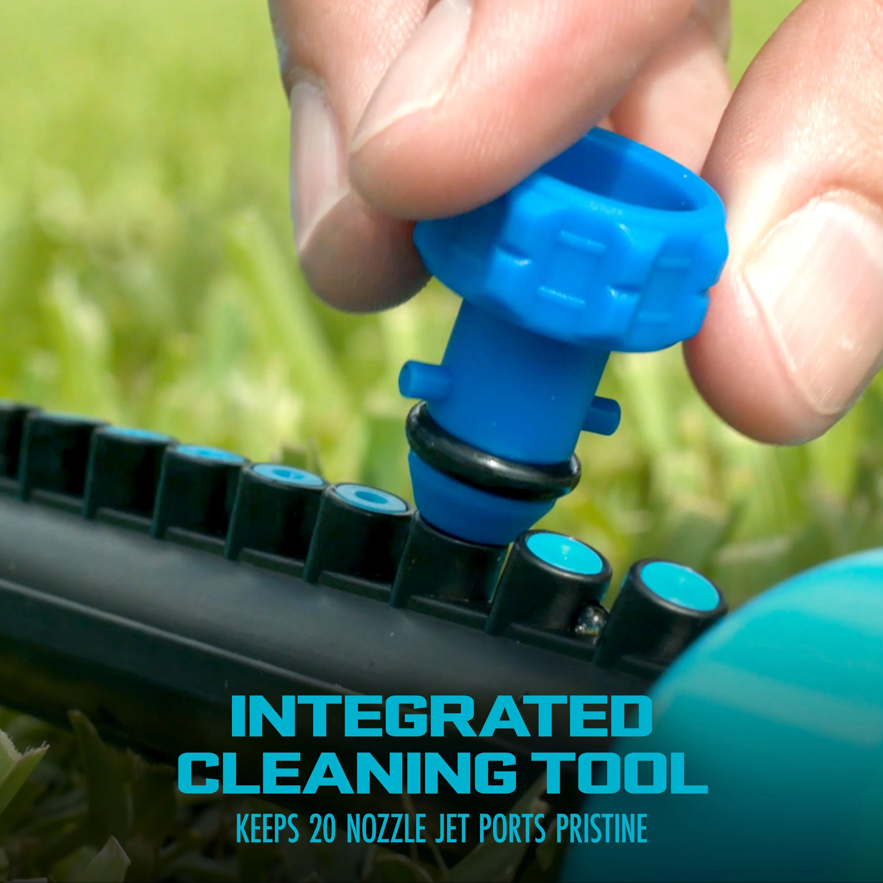 Aqua Joe Metal Base Oscillating Sprinkler, Adjustable Spray Pattern, 4,400 Sq. ft. Max Coverage