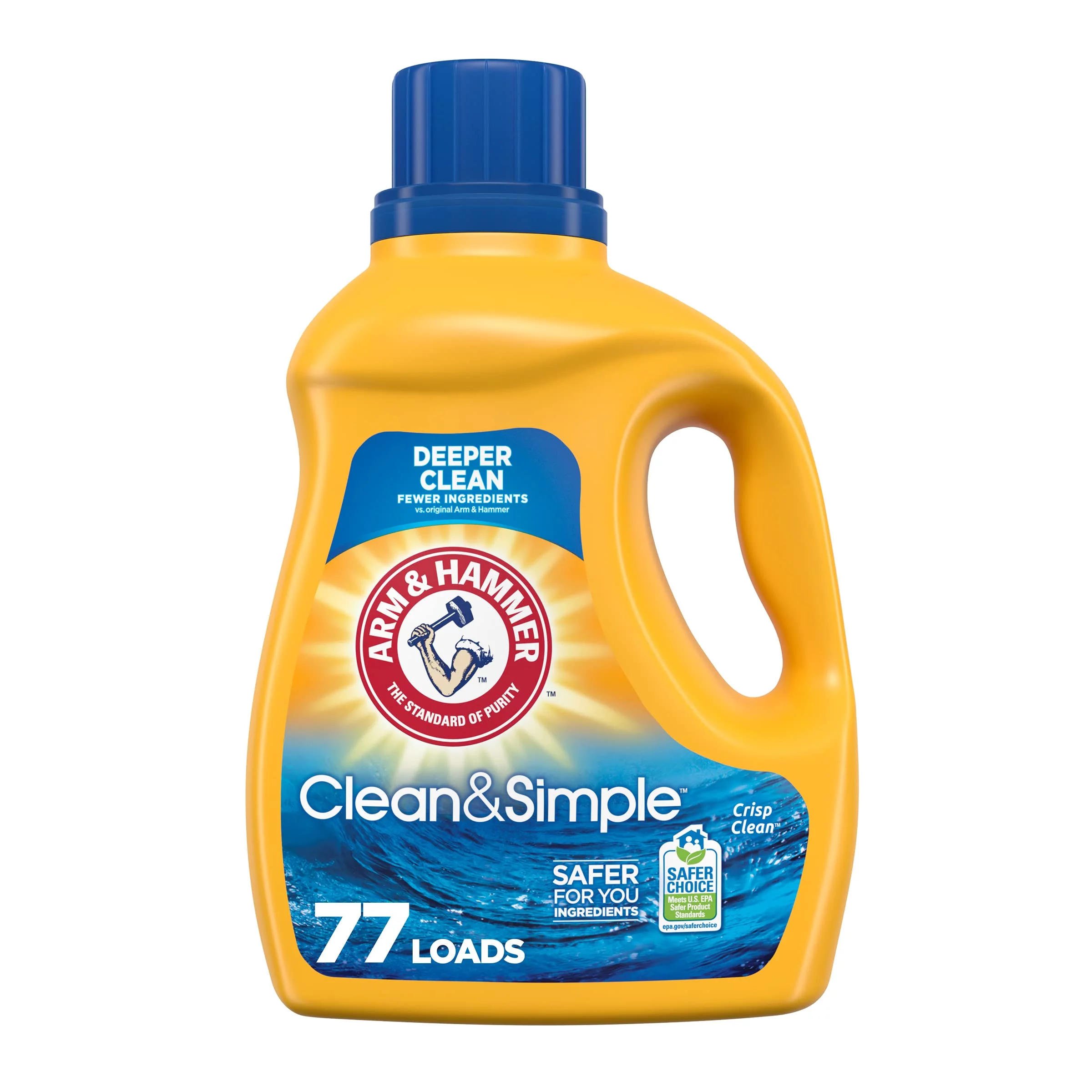 Clean and Simple Liquid Laundry Detergent, (Pack of 3)