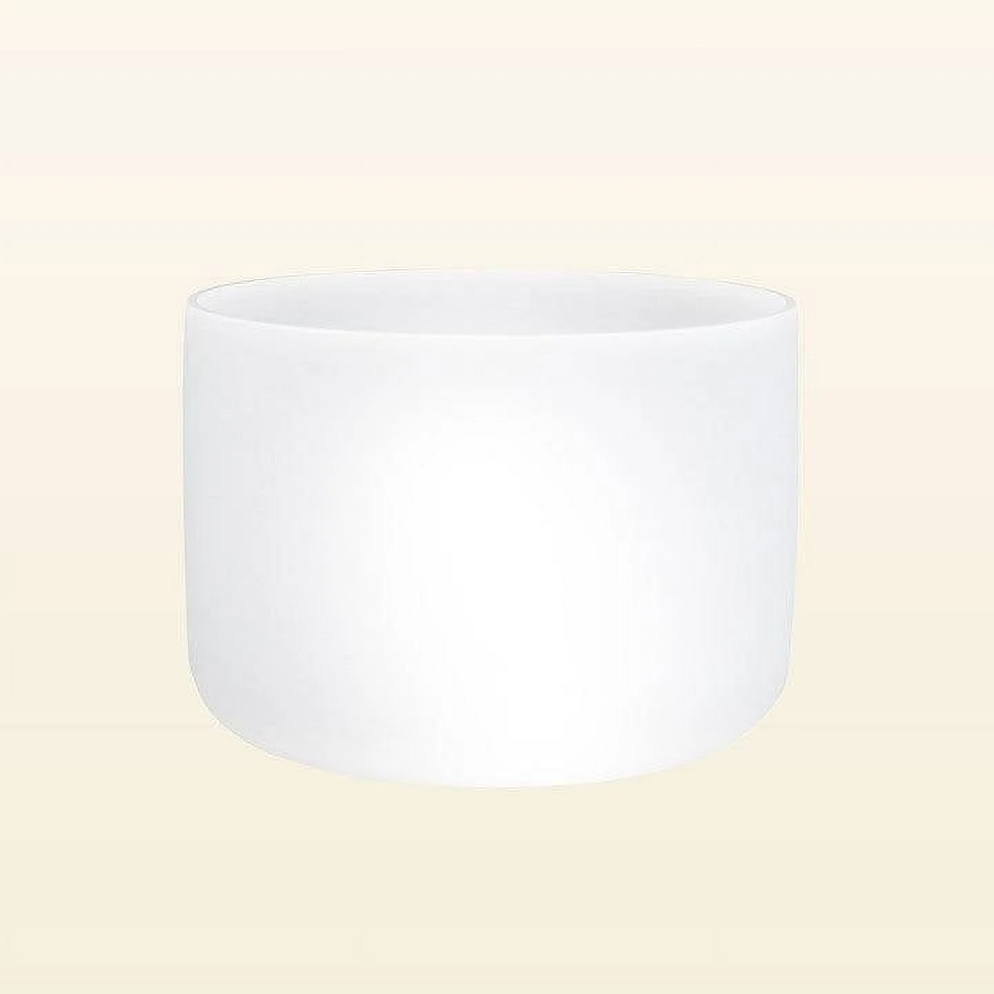 TOPFUND E Note 12 inch Crystal Singing Bowl Solar Plexus Chakra with Heavy Duty Carrying Case and Suede Stick