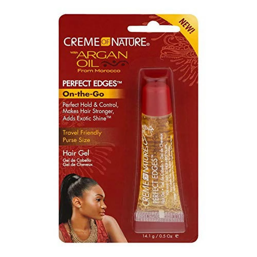 Creme of Nature Argan Oil Perfect Edges On-The-Go, 0.5 oz, 3 Pack