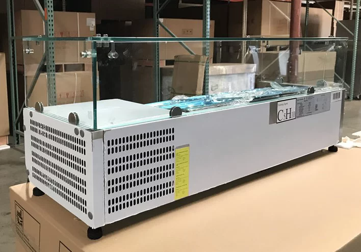 48 ins condiment station Sandwich Prep Table VRX1200 NSF