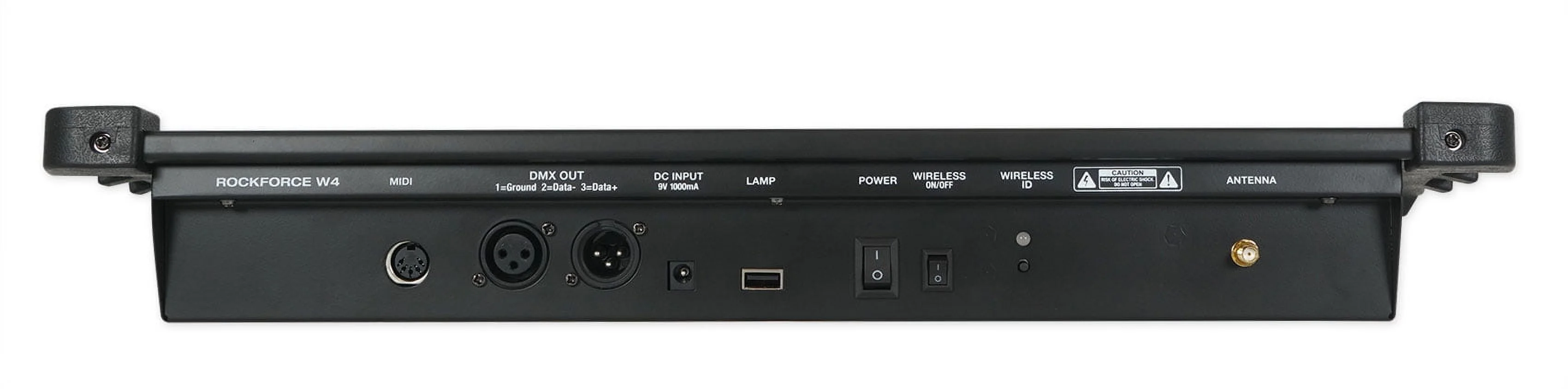 (4) Chauvet Freedom Wedge Quad Rechargeable Wash Lights+Wireless DMX Controller