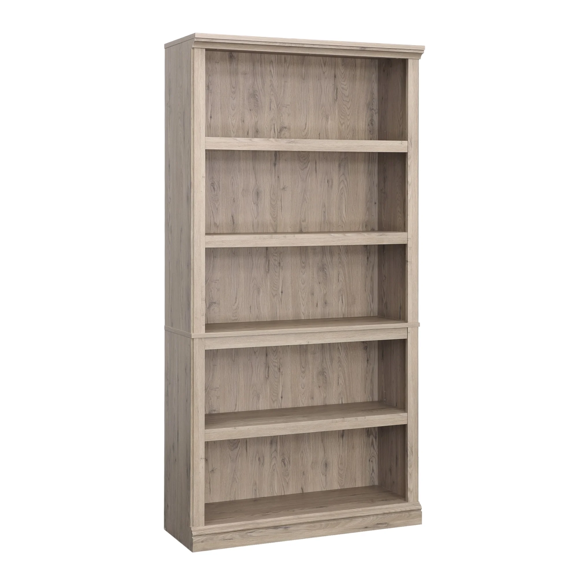 Sauder Select 5-Shelf Display Bookcase in Laurel Oak