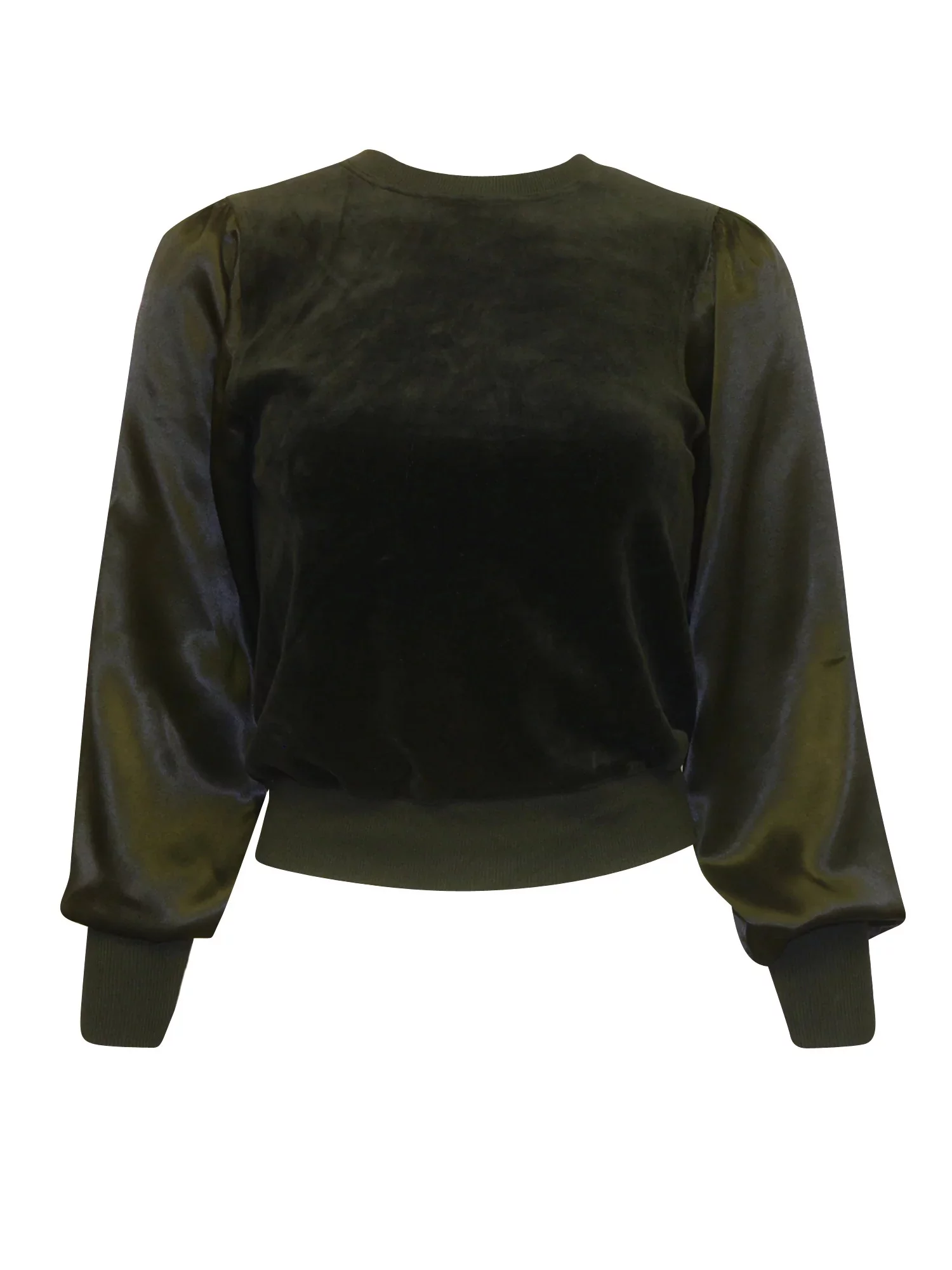 Hardtail Velour Balloon Sleeve Top (Style V-223)