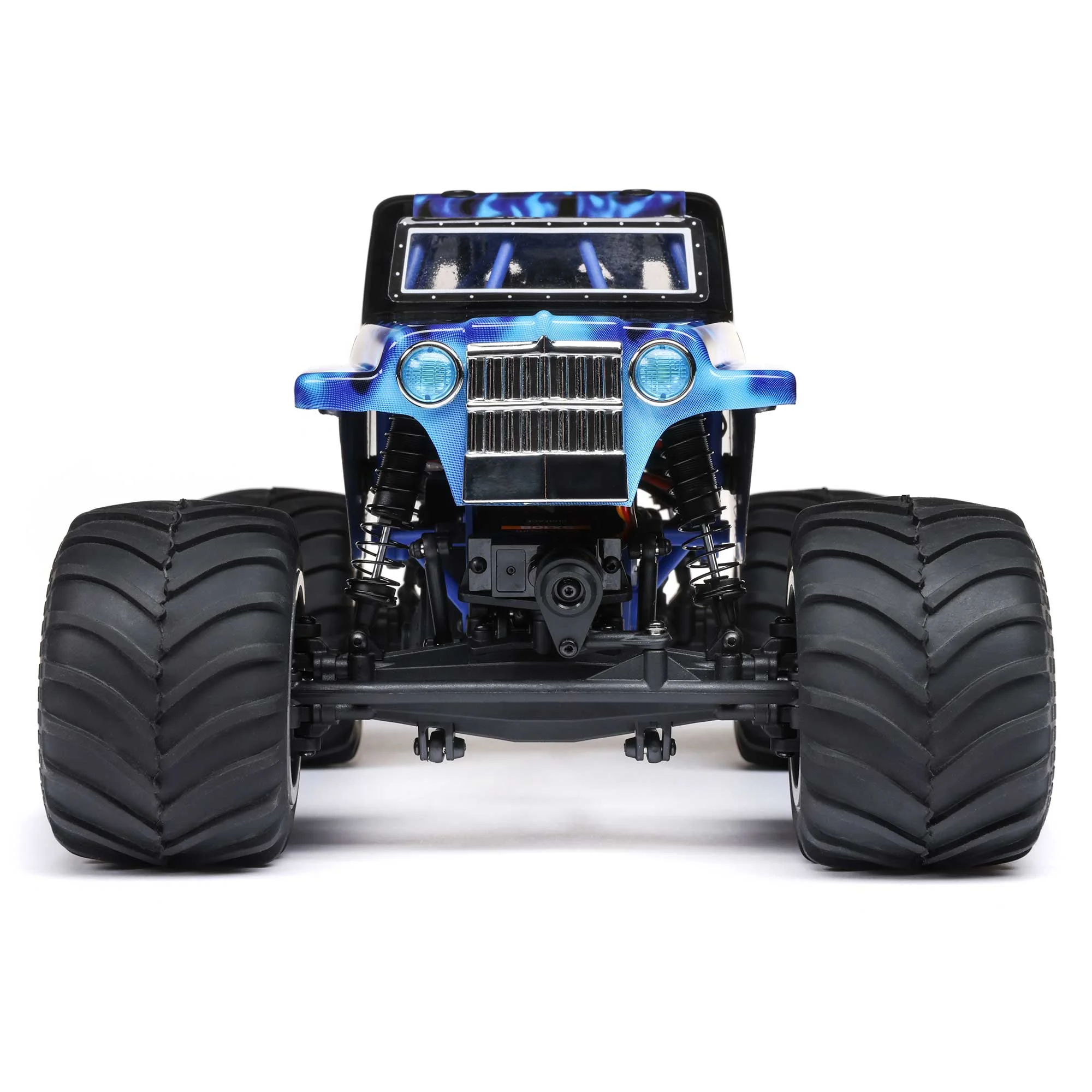 Losi 1/18 Mini LMT 4 Wheel Drive Son Uva Digger Monster Truck Brushed RTR LOS01026T2