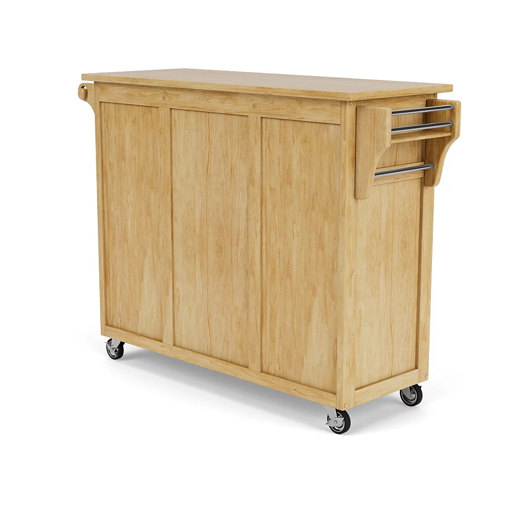 Homestyles Create-A-Cart Brown Kitchen Cart
