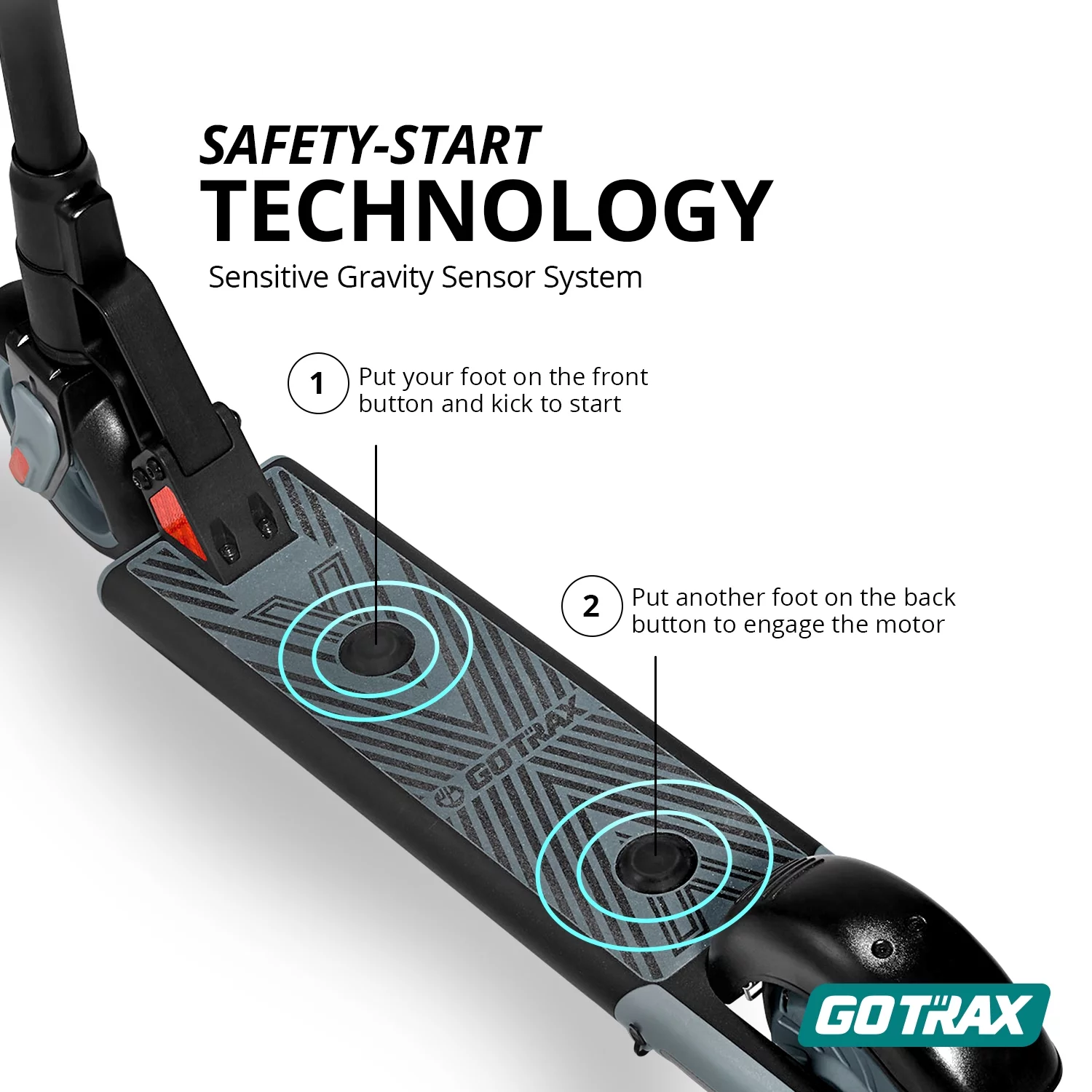 Gotrax GKS Electric Scooter for Kid Ages 6-12, 6