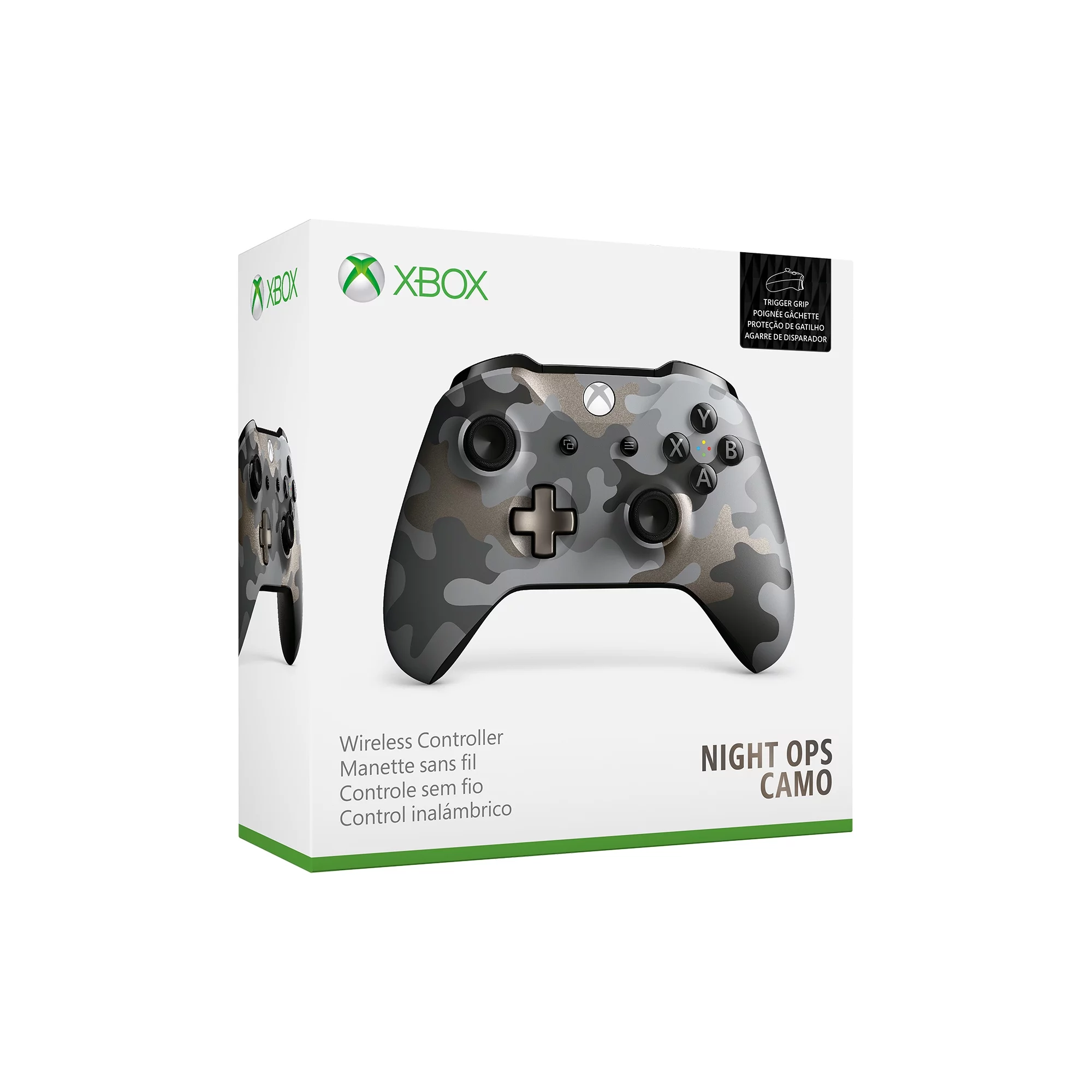 Microsoft Xbox One Wireless Controller, Night Ops Camouflage Special Edition, WL3-00150