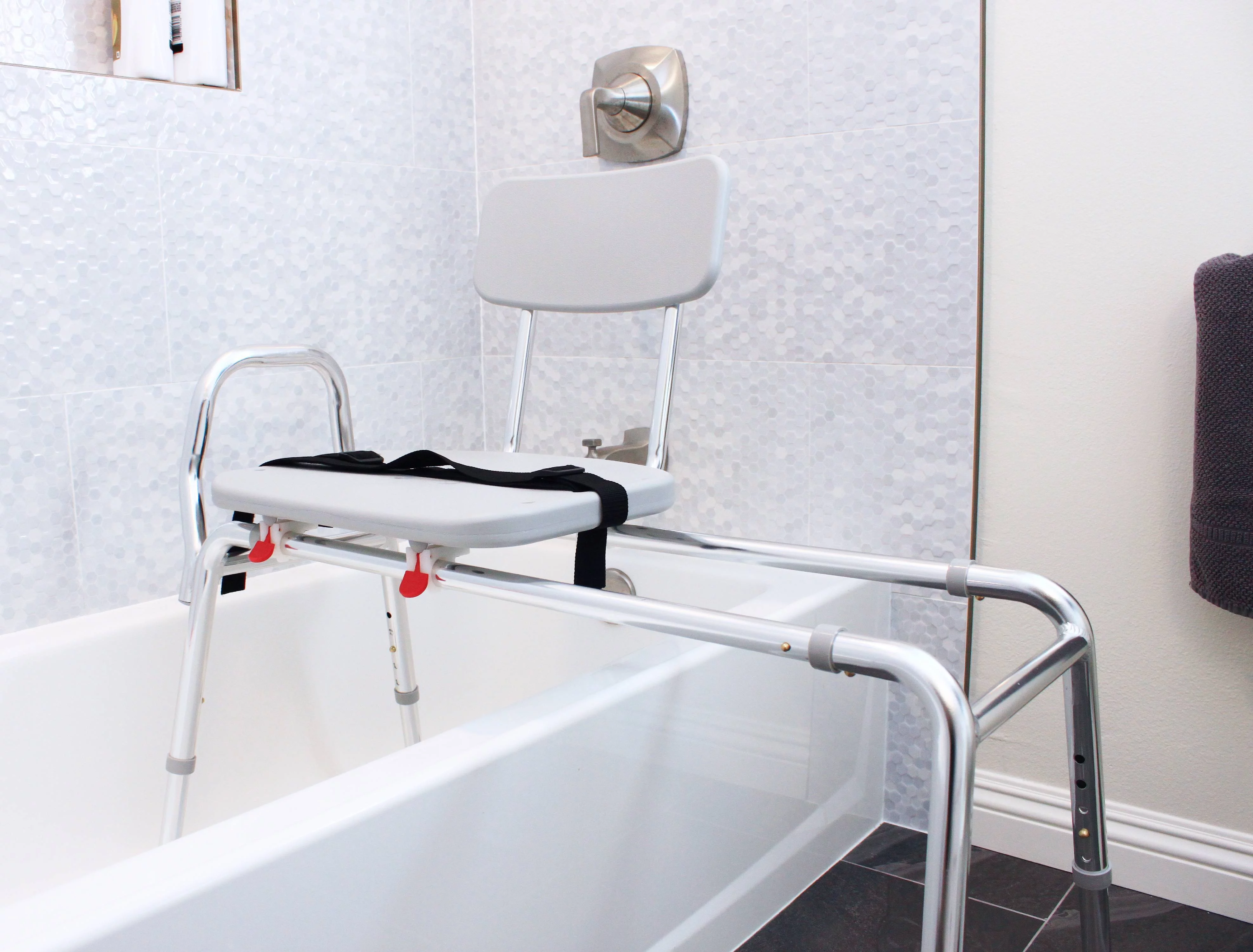 Sliding Bath Transfer Bench (77211) - Regular (Base Length: 39