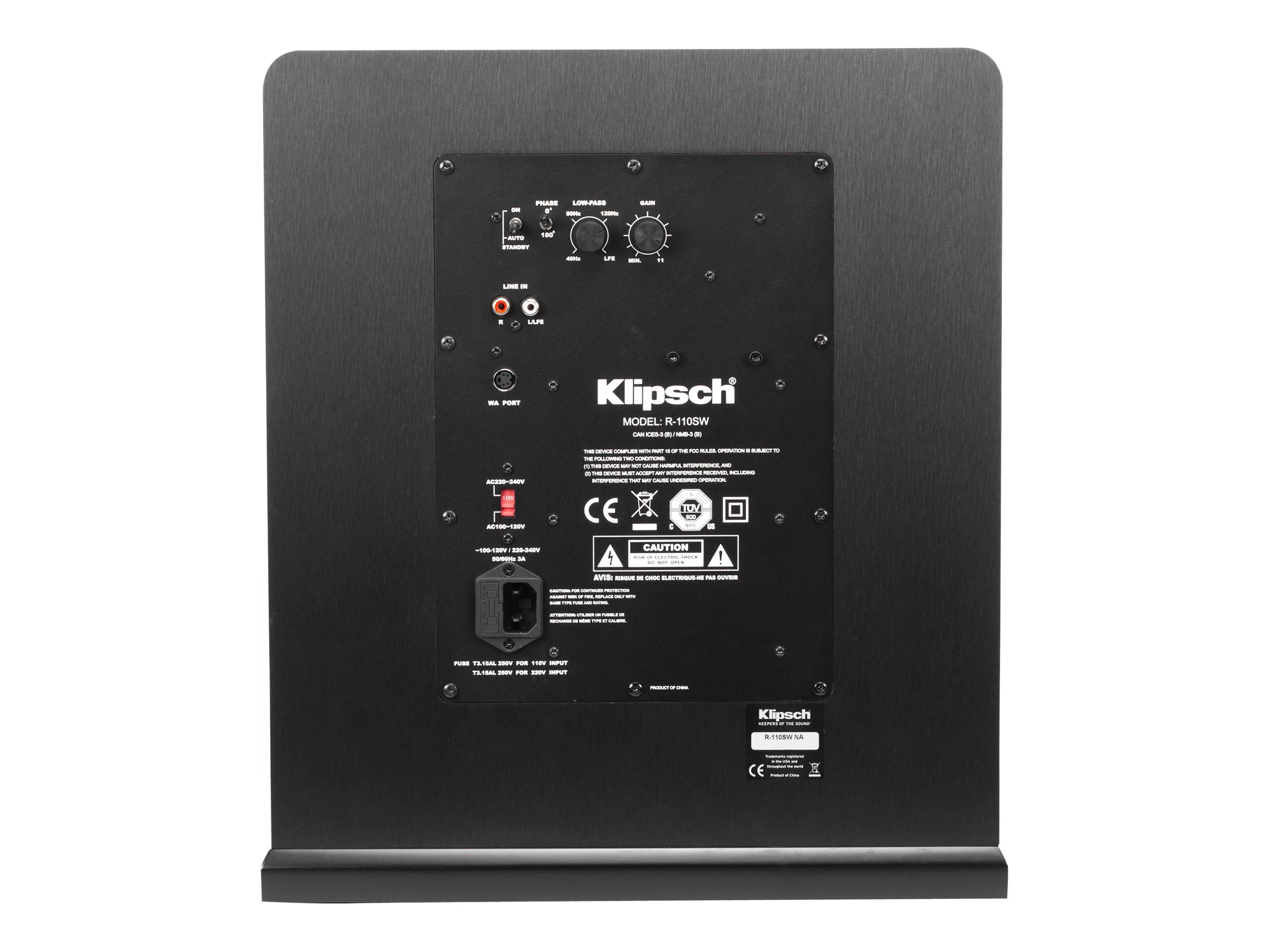 Klipsch Reference Series R-110SW - Subwoofer - 200 Watt - 10