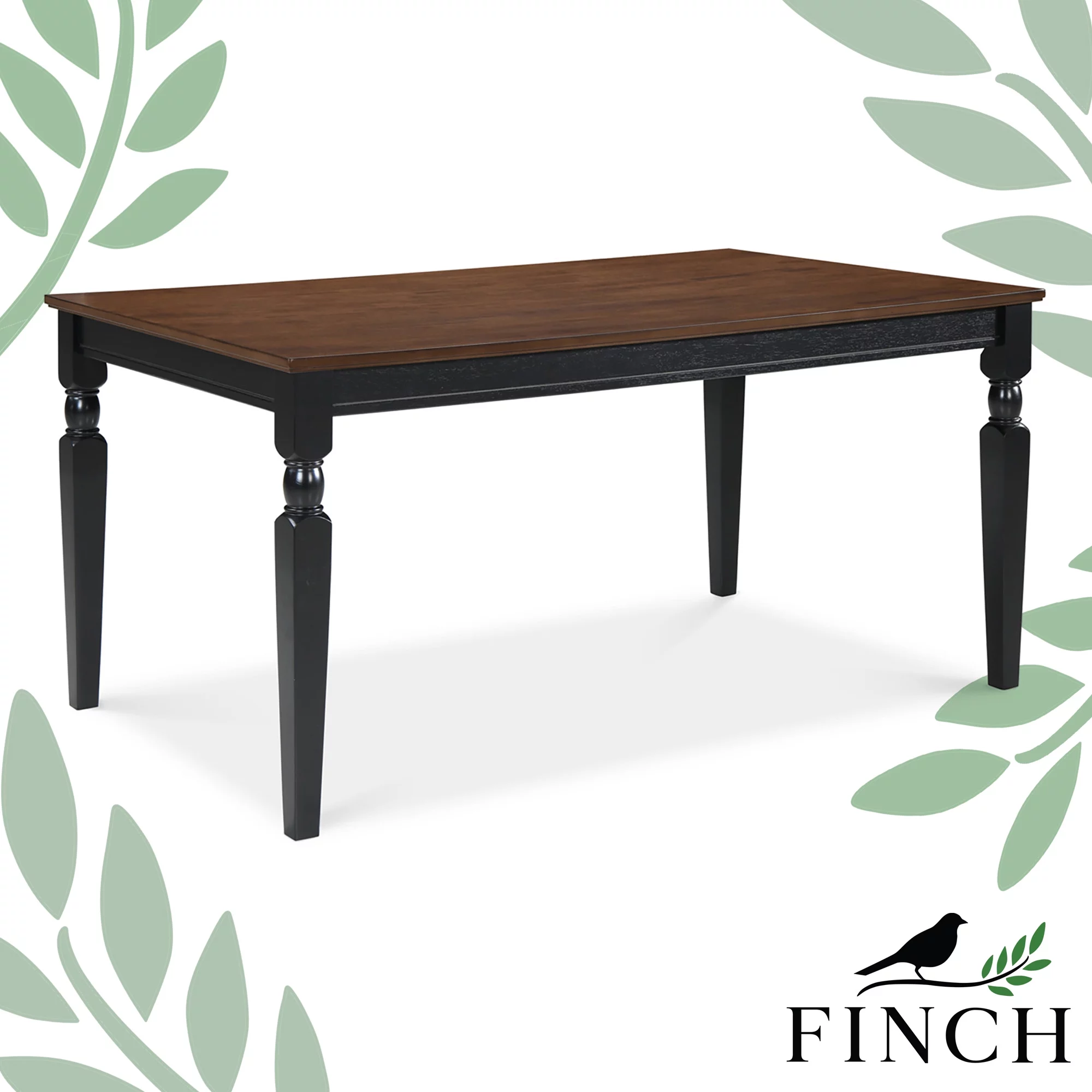 Finch Provence Dining Table Black