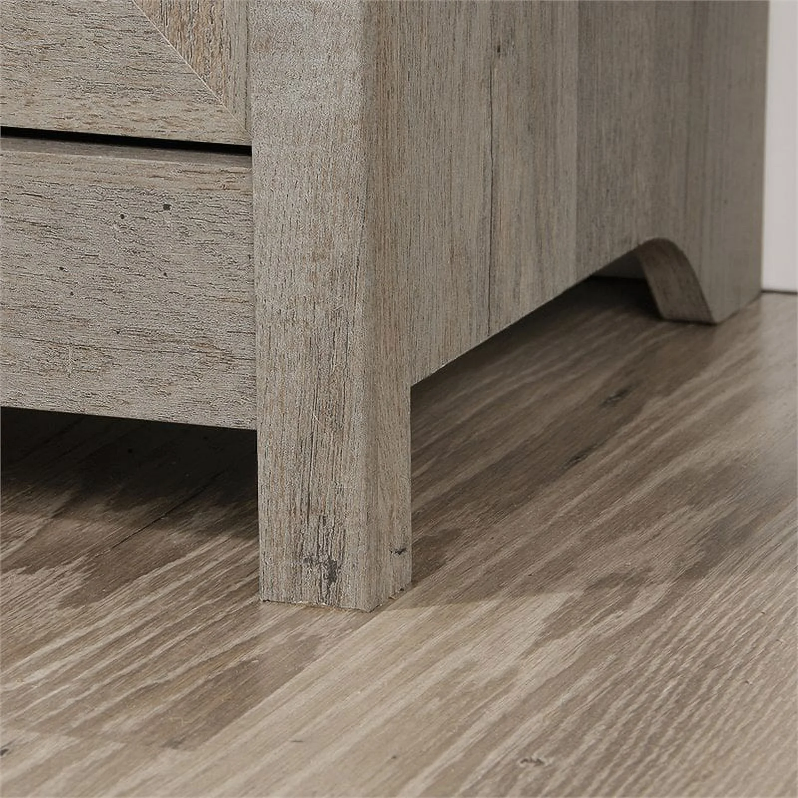 Home Square 2 Piece Wood Furniture Set with 3-Shelf Bookcase and Coffee Table