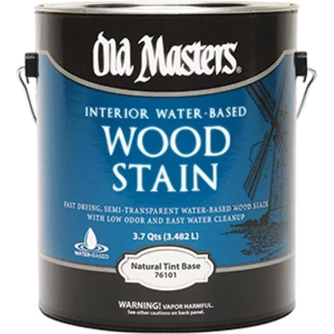 Old Masters Semi-Transparent Natural Tint Water-Based Latex Wood Stain 1 gal