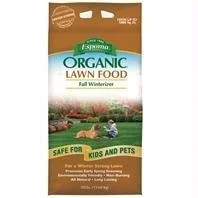 Espoma Organic 8-0-5 Lawn Food, Fall Winterizer, 30lbs (5,000  sq ft Coverage)